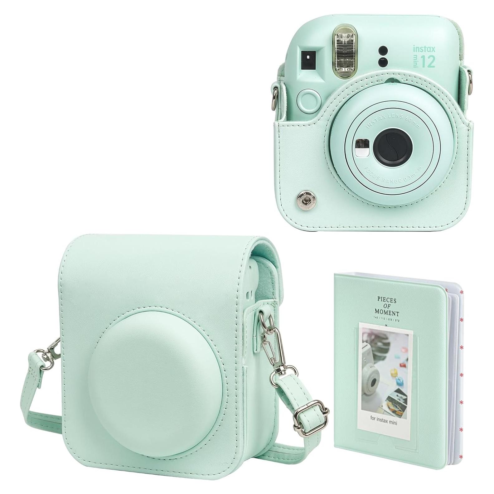 Funda Protectora Fujifilm Instax Mini 12 Verde Menta