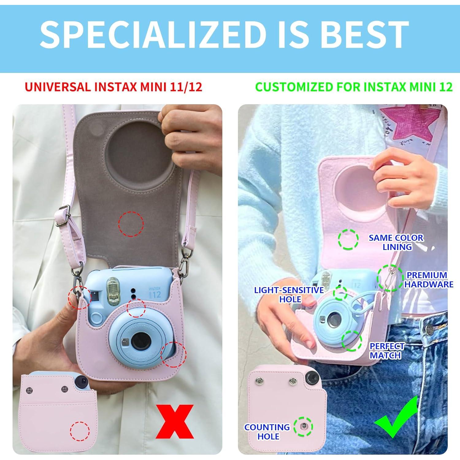 Funda Protectora Fujifilm Instax Mini 12 Verde Menta
