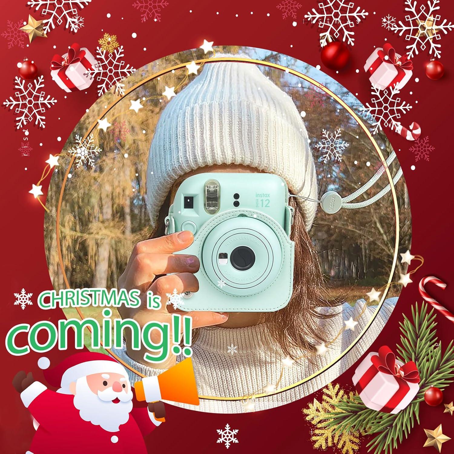 Funda Protectora Fujifilm Instax Mini 12 Verde Menta