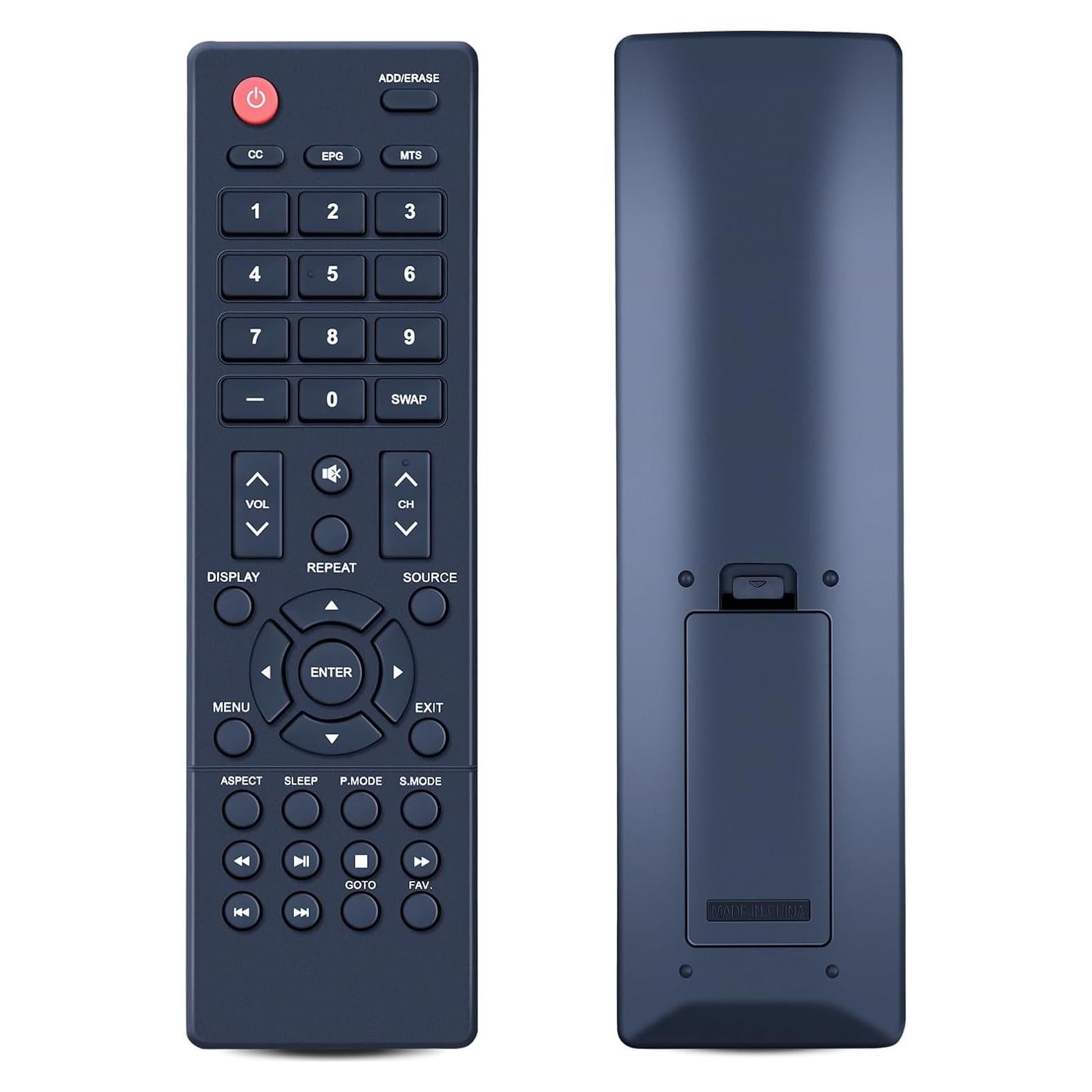 Control Remoto Reemplazo KT1744-HG2 para Televisor Polaroid 32/40"