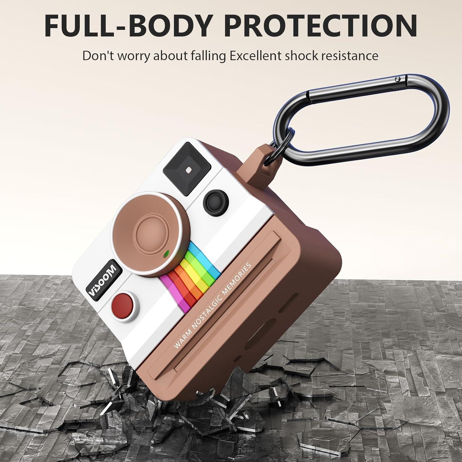 Funda Retro VISOOM para AirPods 4ta Generación - Polaroid