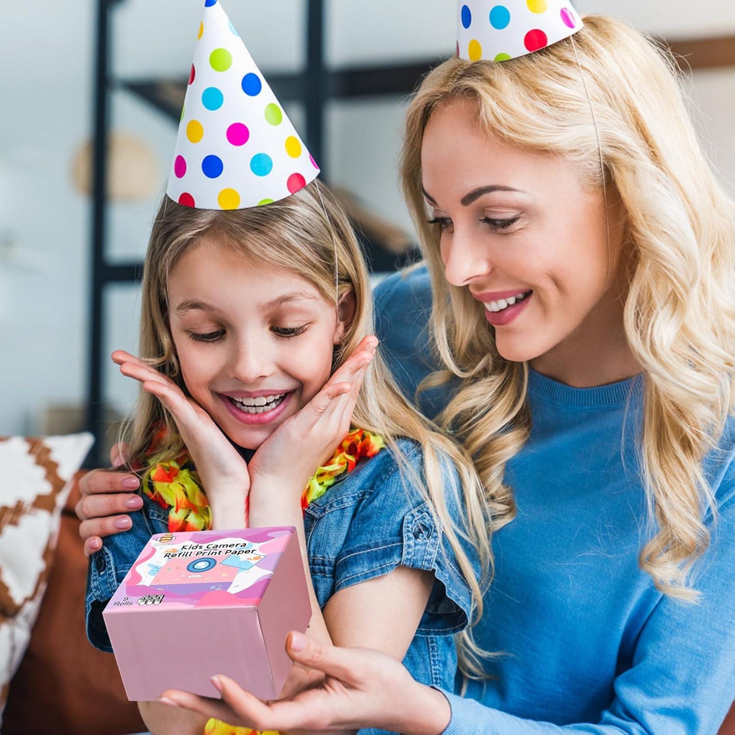 9 Rollos de Papel Térmico Biubee para Cámara Instantánea 5.6cm