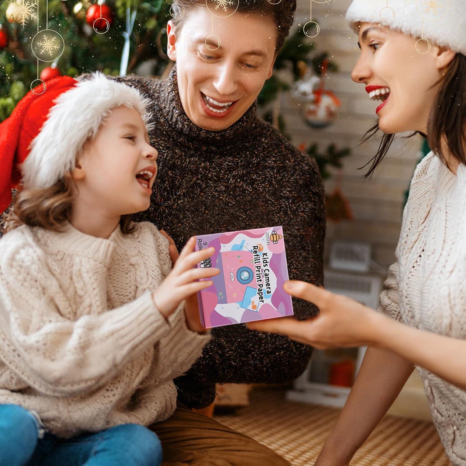 9 Rollos de Papel Térmico Biubee para Cámara Instantánea 5.6cm