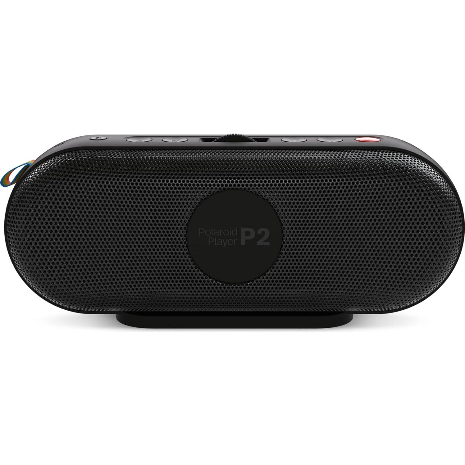 Reproductor de Música Polaroid P2 Negro - Altavoz Bluetooth Portátil
