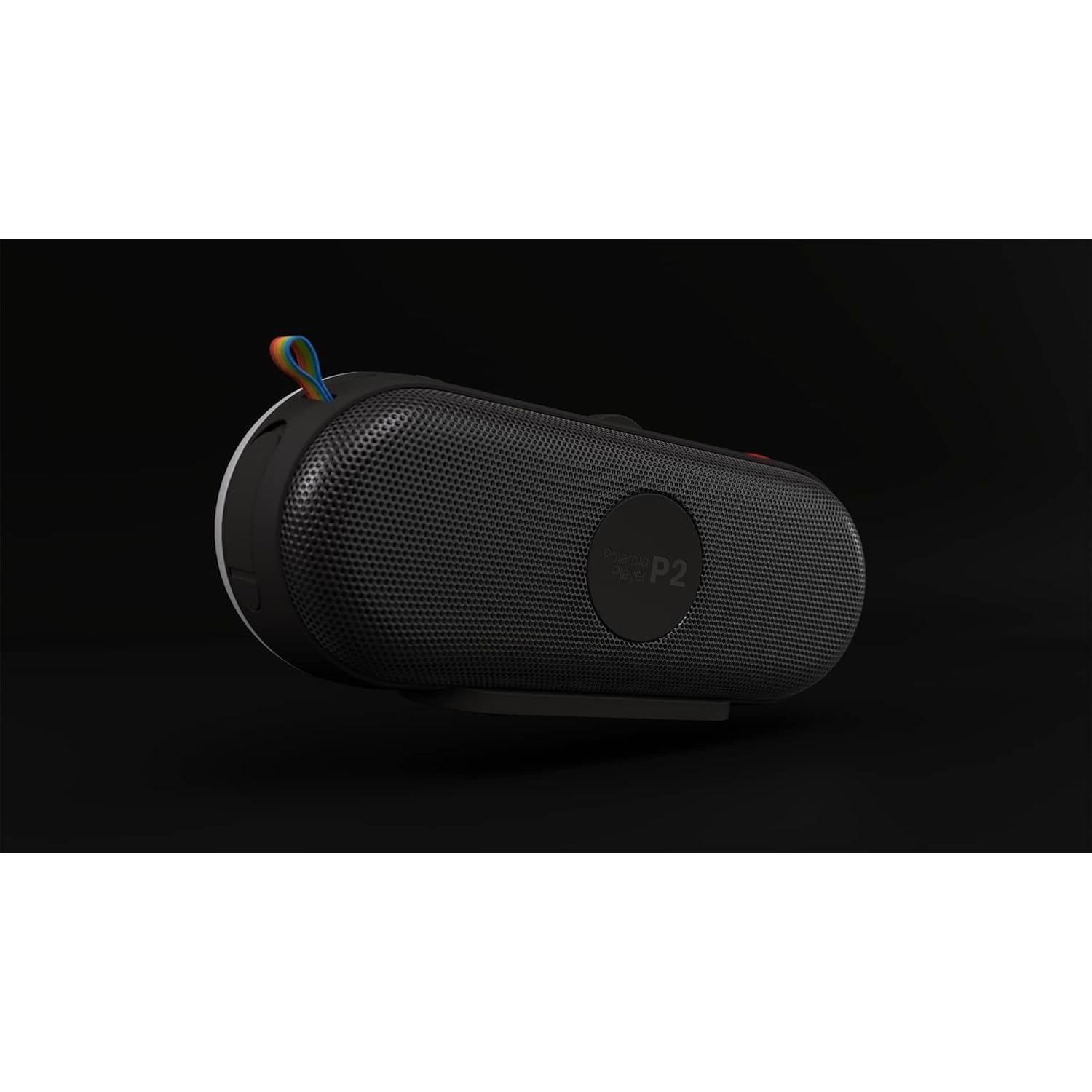 Reproductor de Música Polaroid P2 Negro - Altavoz Bluetooth Portátil