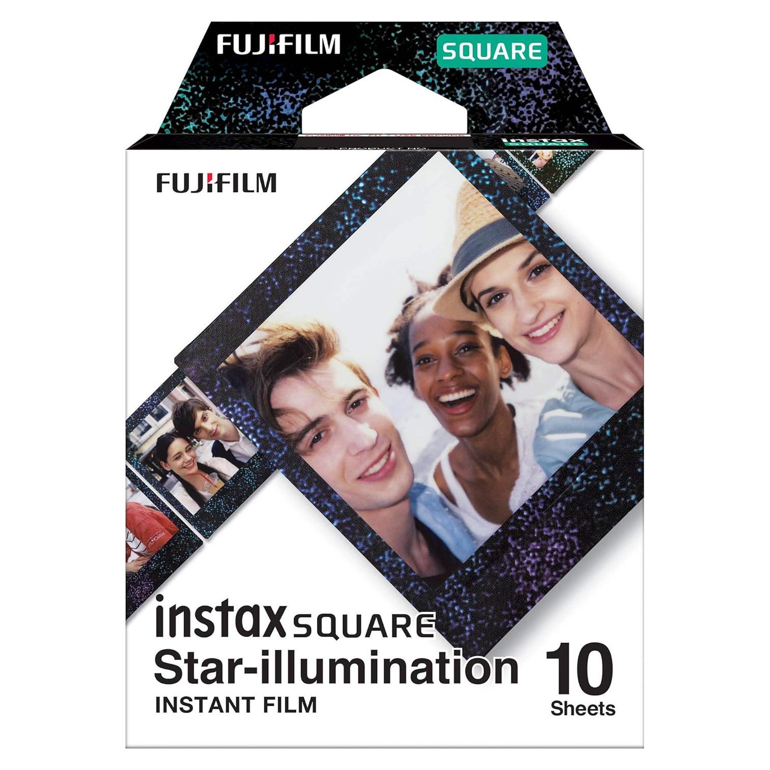 Papel Fotográfico Fujifilm Instax Square Star Illumination - 10 Exposiciones