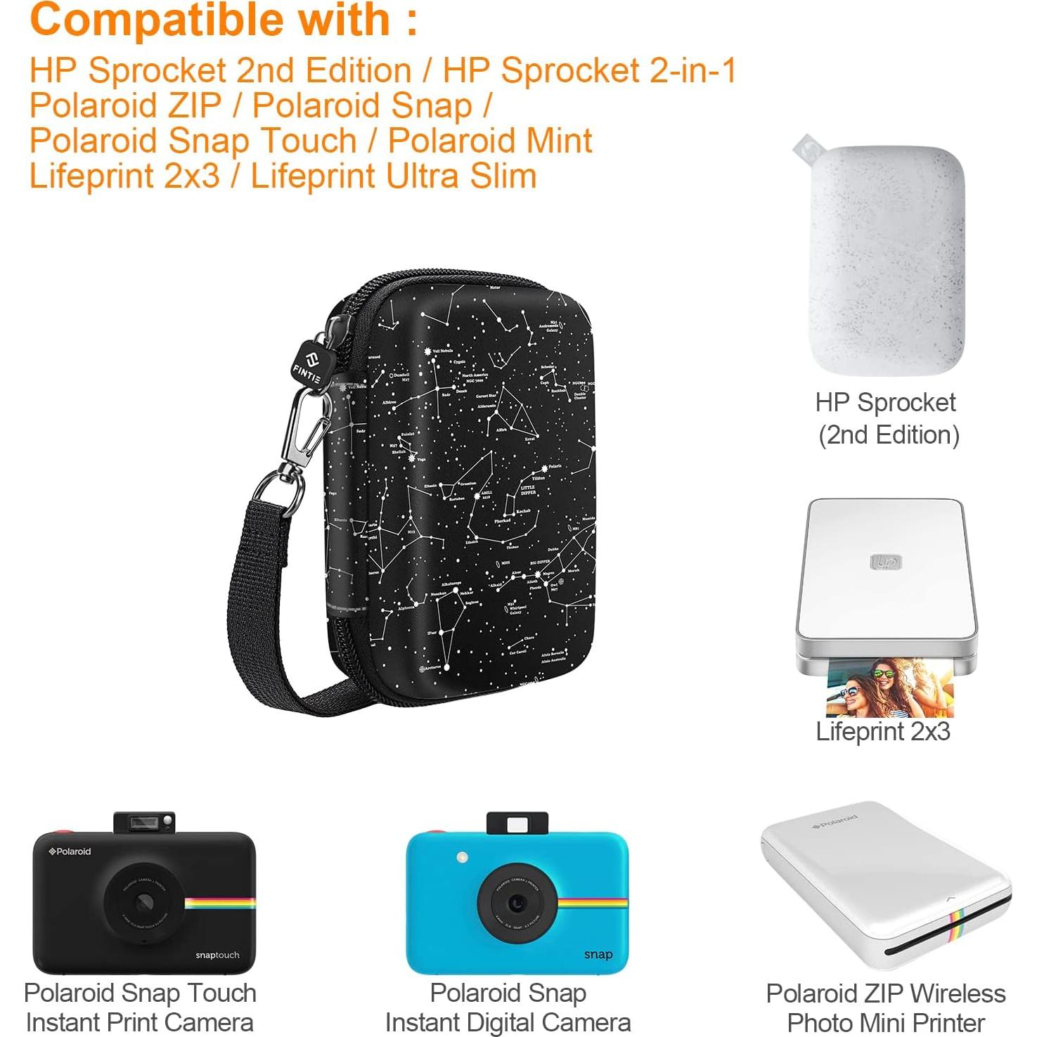 Funda Protectora Fintie para HP Sprocket 2da Edición y Polaroid