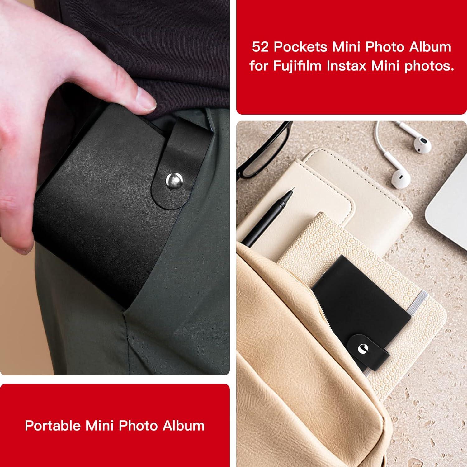 Funda Protectora para Cámara Fujifilm Instax Mini 11 12 9 Negra