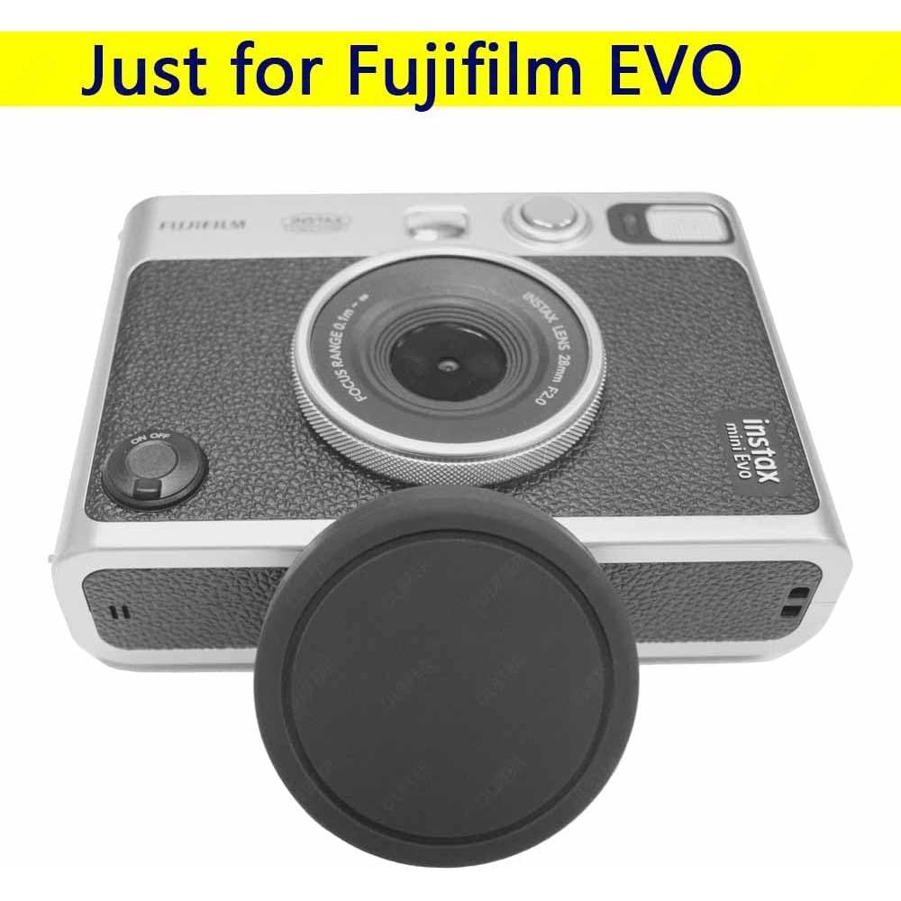 Tapa de Lente de Goma ULBTER para Fujifilm Instax Mini EVO - 2 Piezas