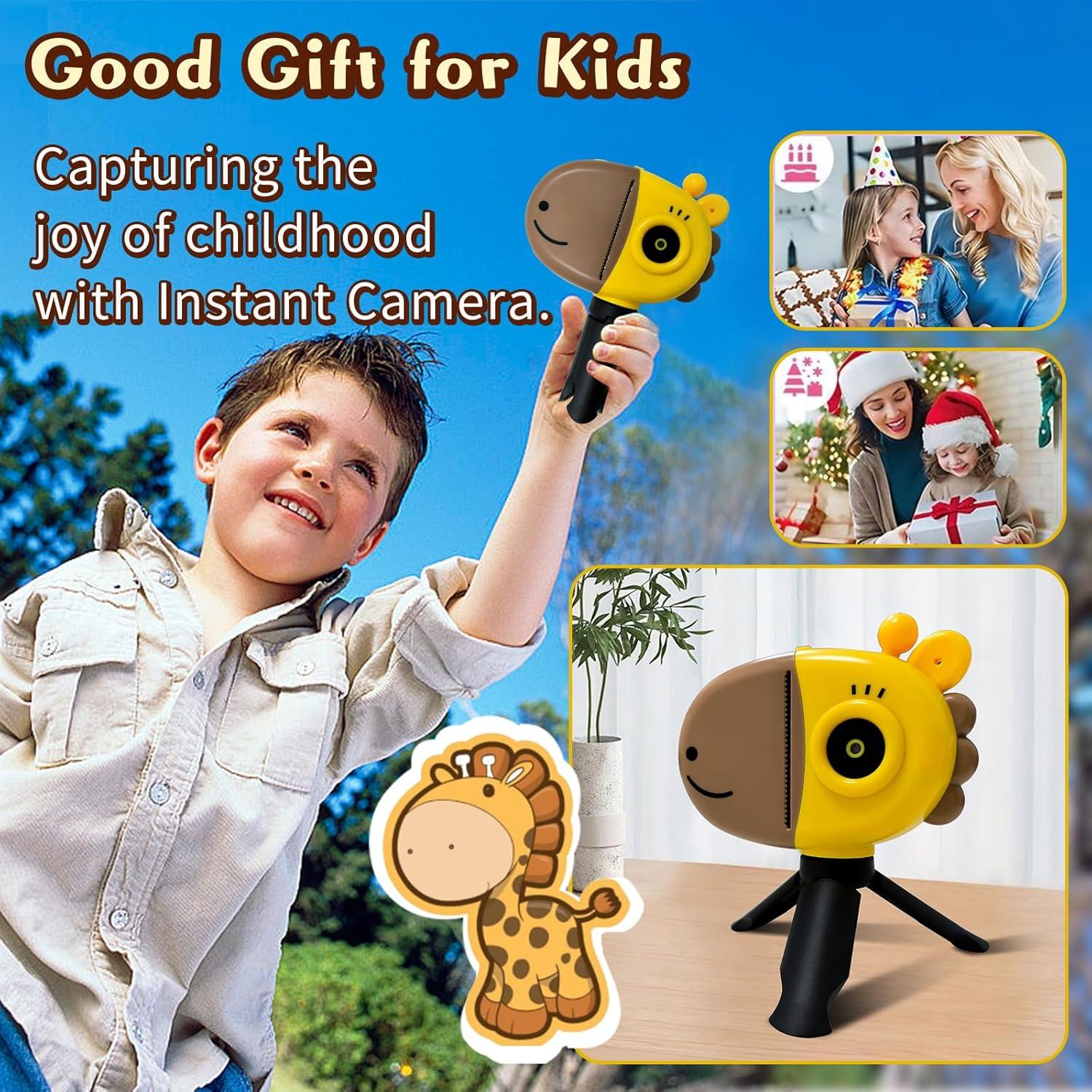 Cámara Instantánea Dirphy K16 para Niños 3-12 Años 1080P