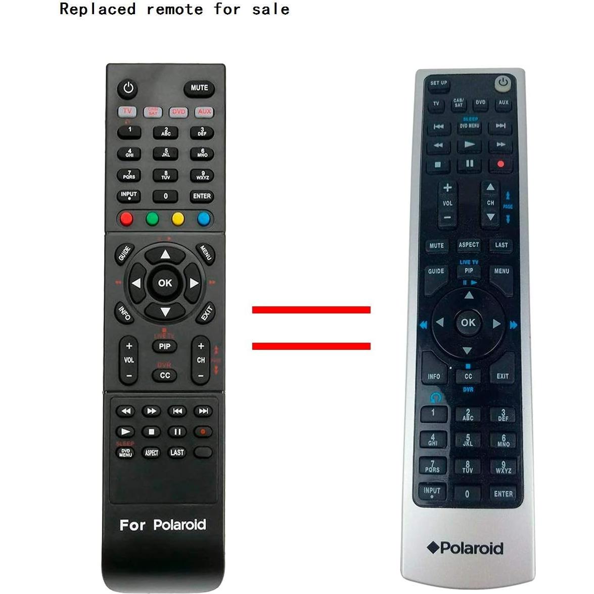 Control Remoto RC-201 Compatible Televisor LCD Polaroid