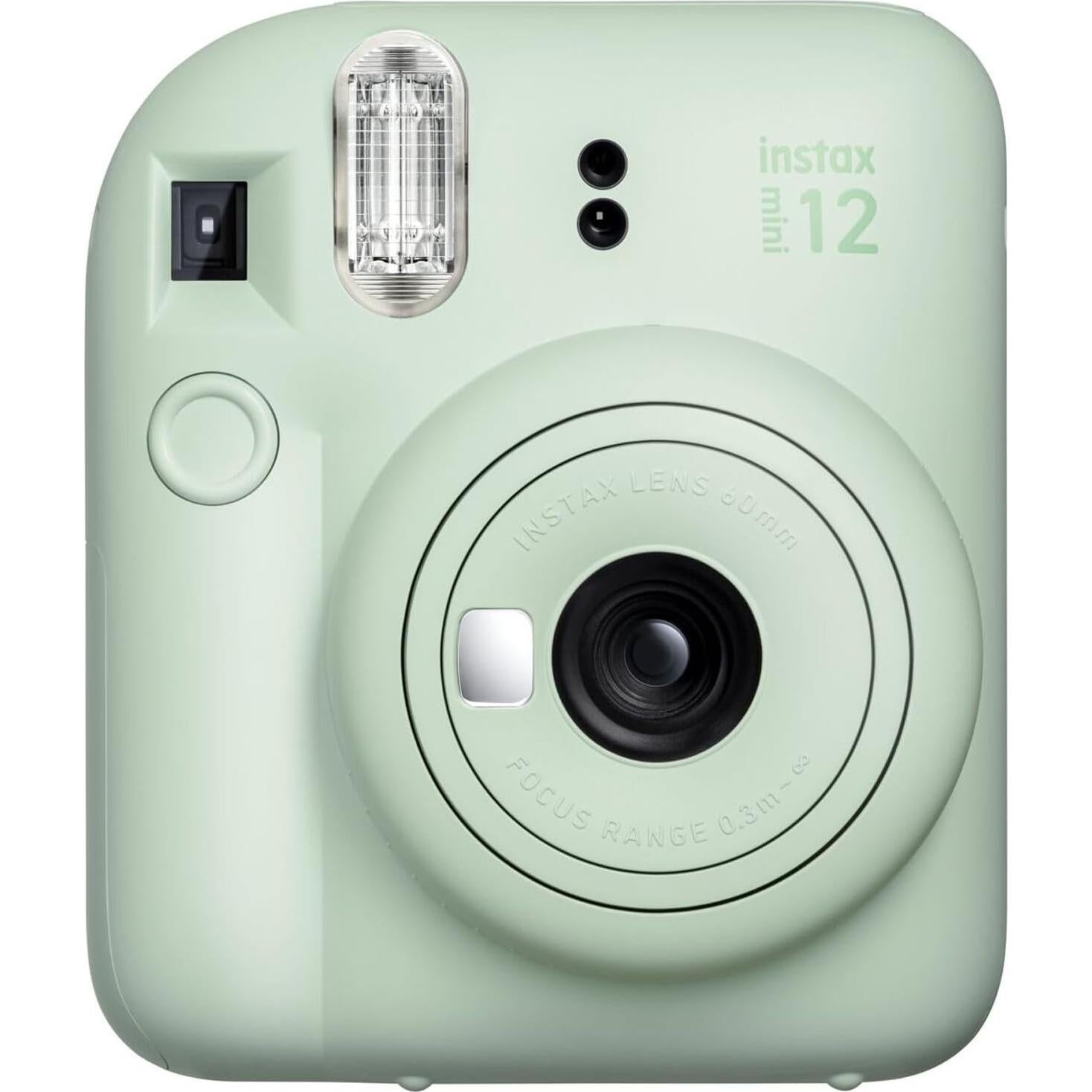 Cámara Instantánea Fujifilm Instax Mini 12 Verde Menta + 20 Hojas