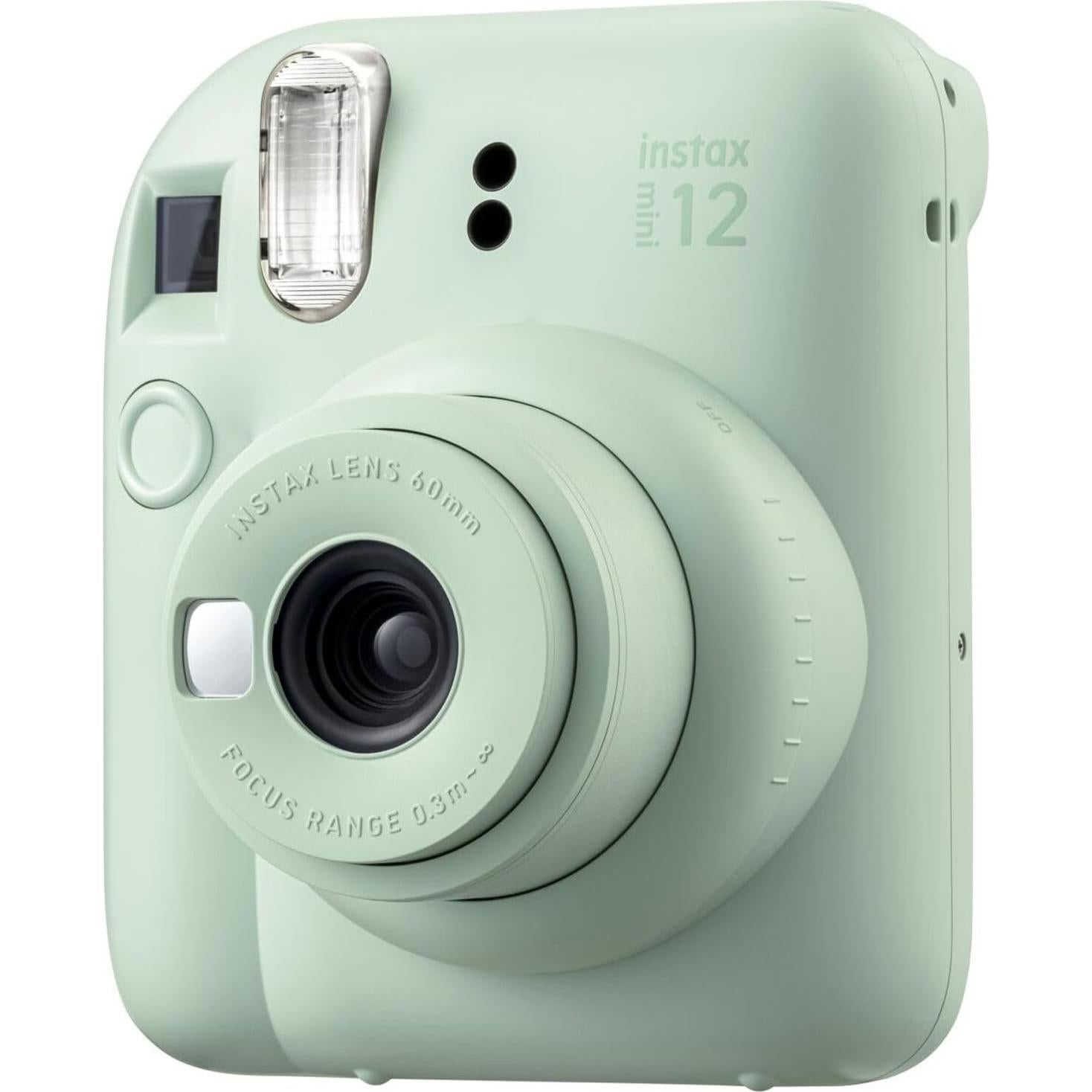 Cámara Instantánea Fujifilm Instax Mini 12 Verde Menta + 20 Hojas