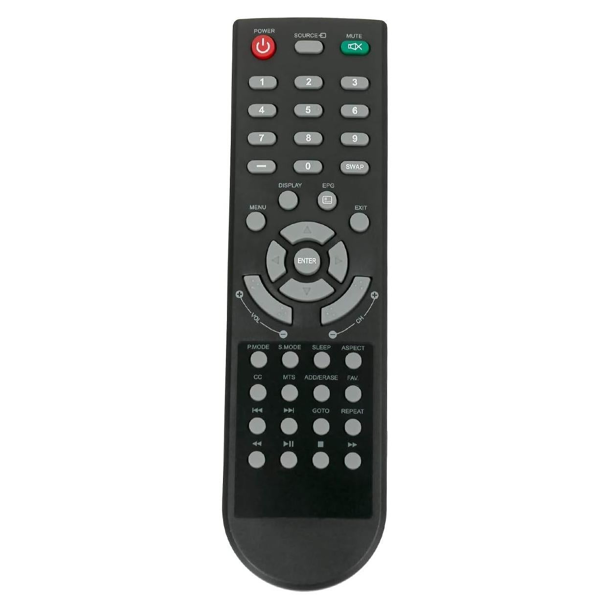 Control Remoto Reemplazo Polaroid para Televisores 32-55"