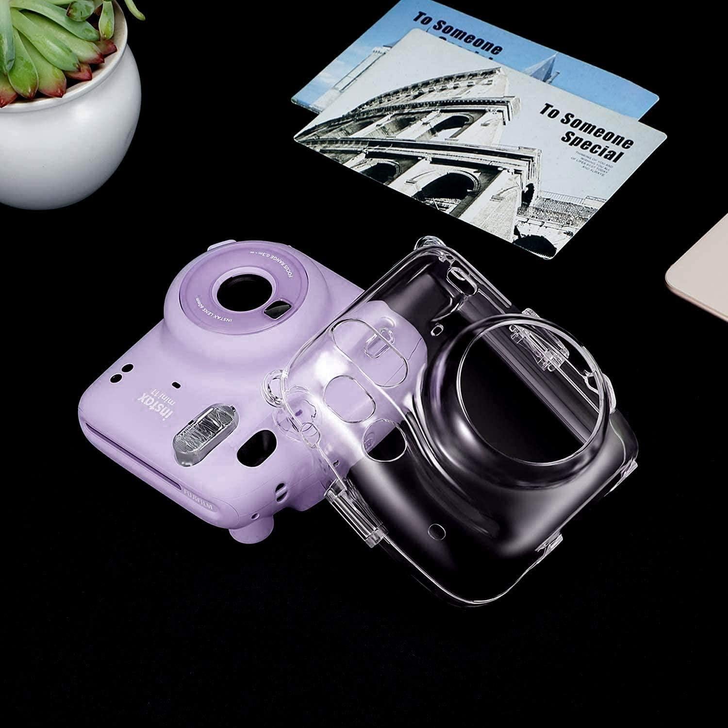 Funda Transparente para Cámara Fujifilm Instax Mini 11 con Correa