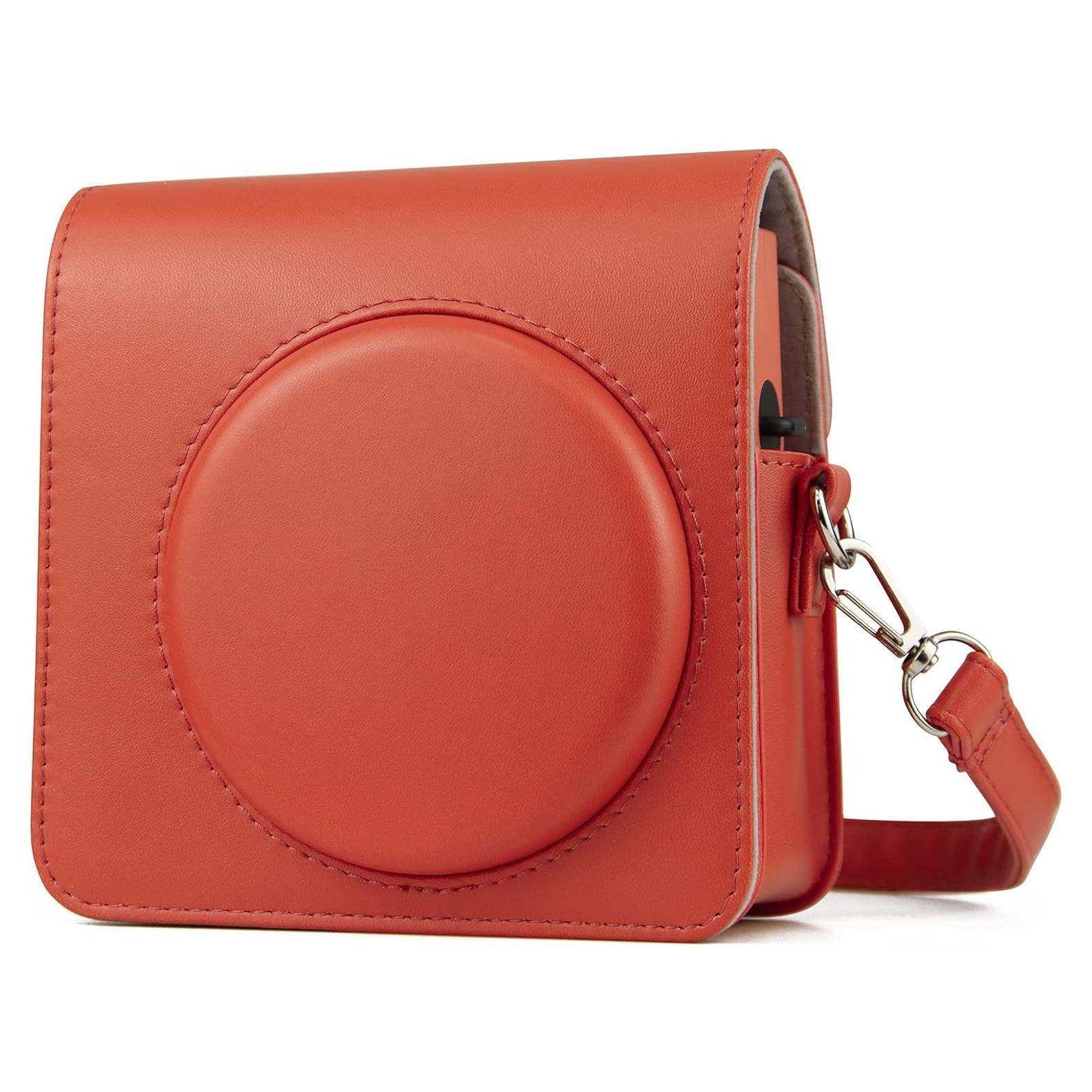 Funda Protectora Fujifilm Instax Square SQ1 con Correa Naranja