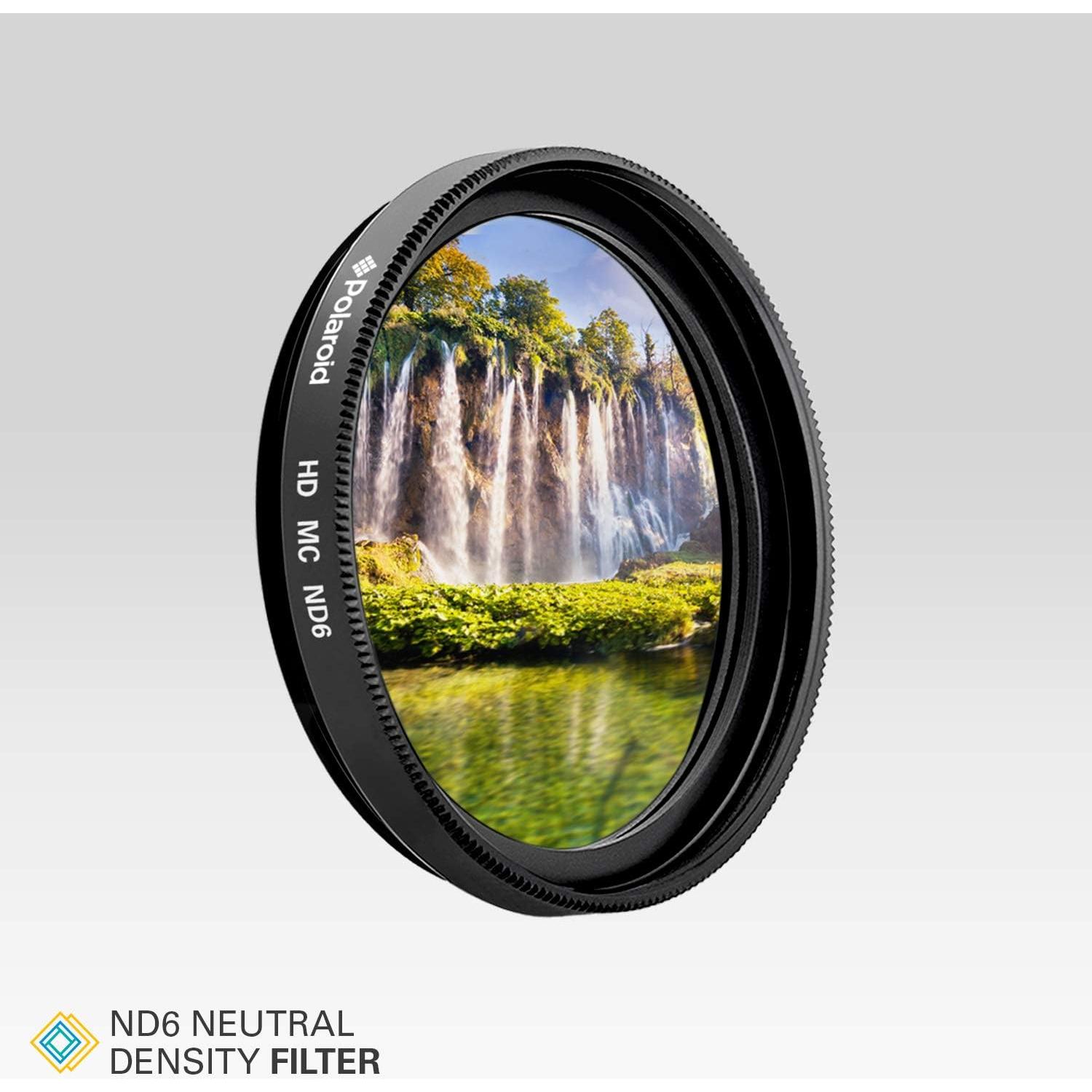 Filtro de Densidad Neutra Polaroid 67mm ND 0.6 para Cámaras