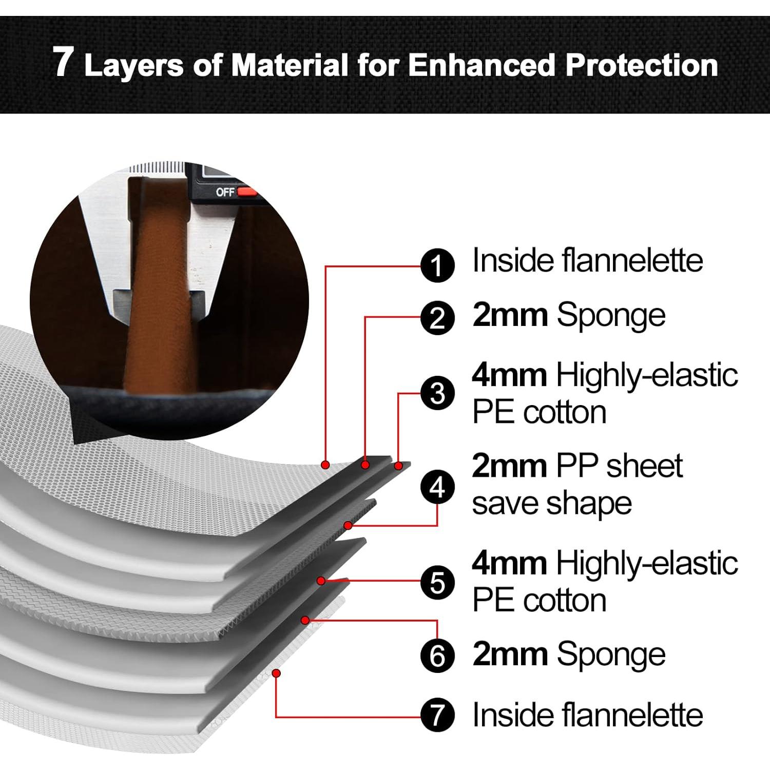 Bolsa de cámara de cuero Cwatcun para DSLR y SLR - Compacta