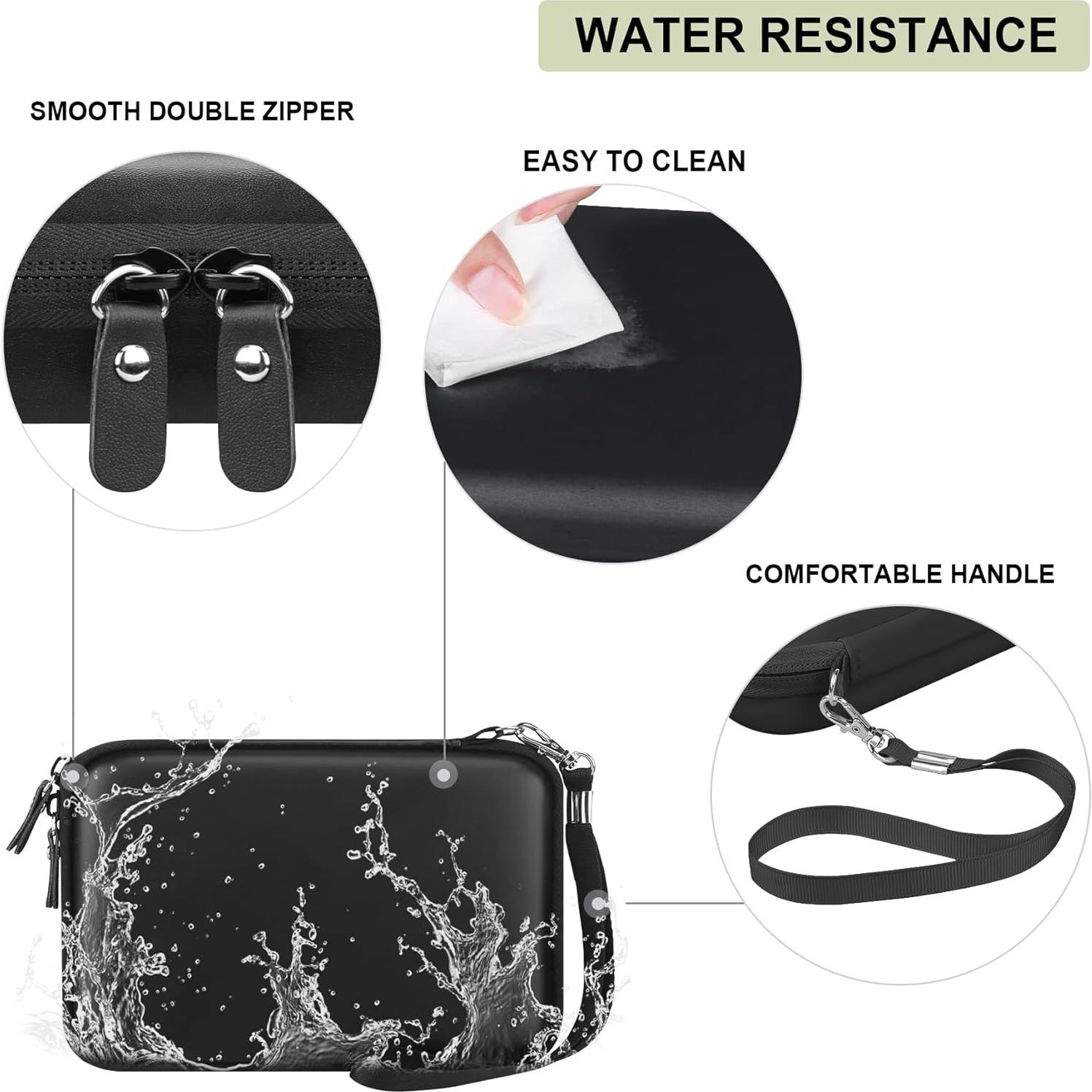 Funda Dura para Cámara Instantánea Fujifilm Instax Mini EVO Negra