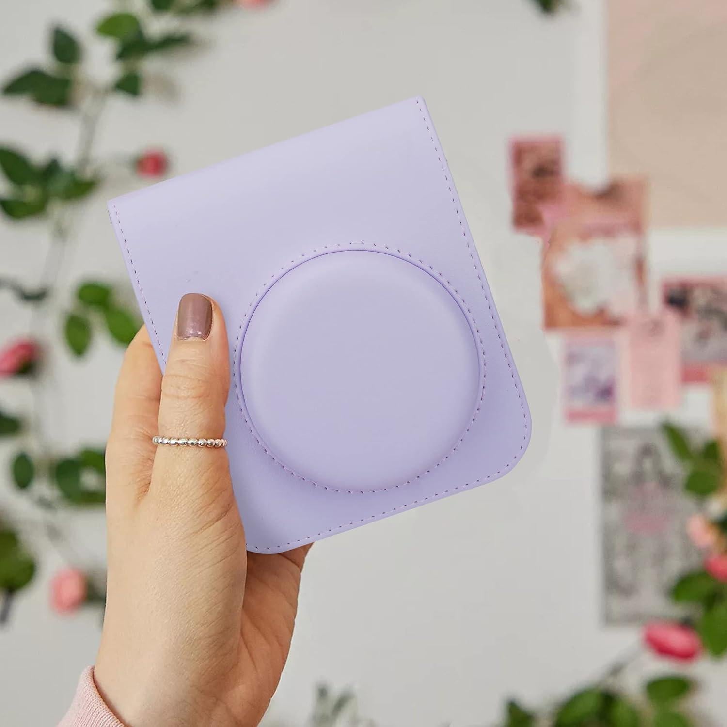 Funda de cámara Blummy para Instax Mini 12 - Púrpura