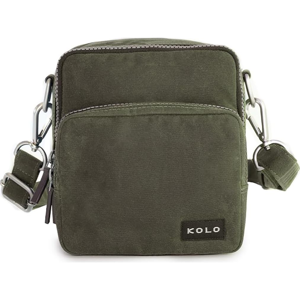 Bolsa de cámara Kolo Carson Salvia para Polaroid, 17.78x15.24x13.97 cm