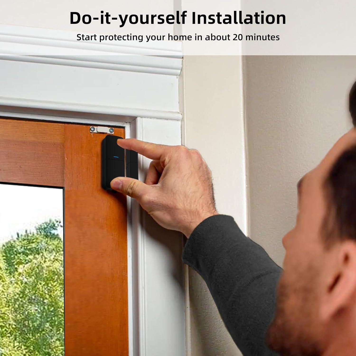 Sistema de Alarma Inalámbrico GRSICO 9 Piezas con App