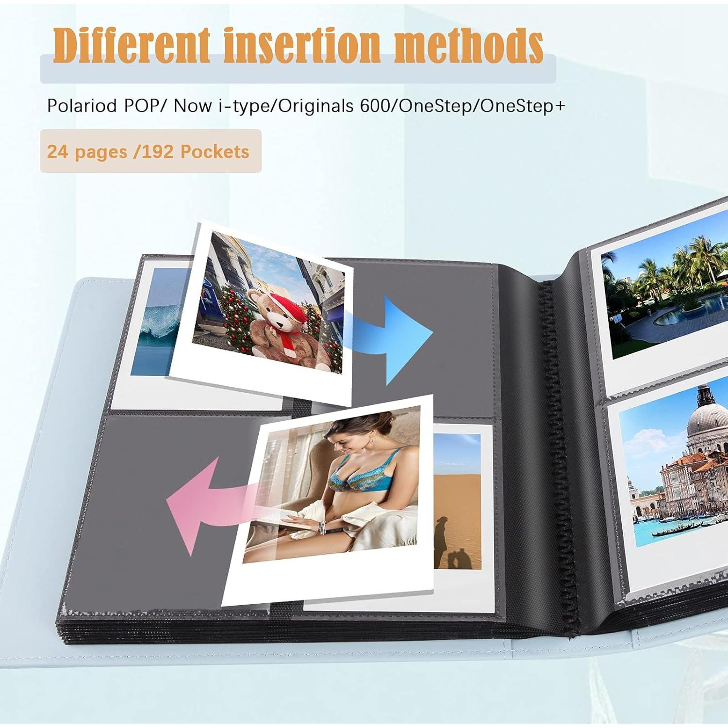 Álbum de Fotos Grande Ruibytree 192 Bolsillos Azul