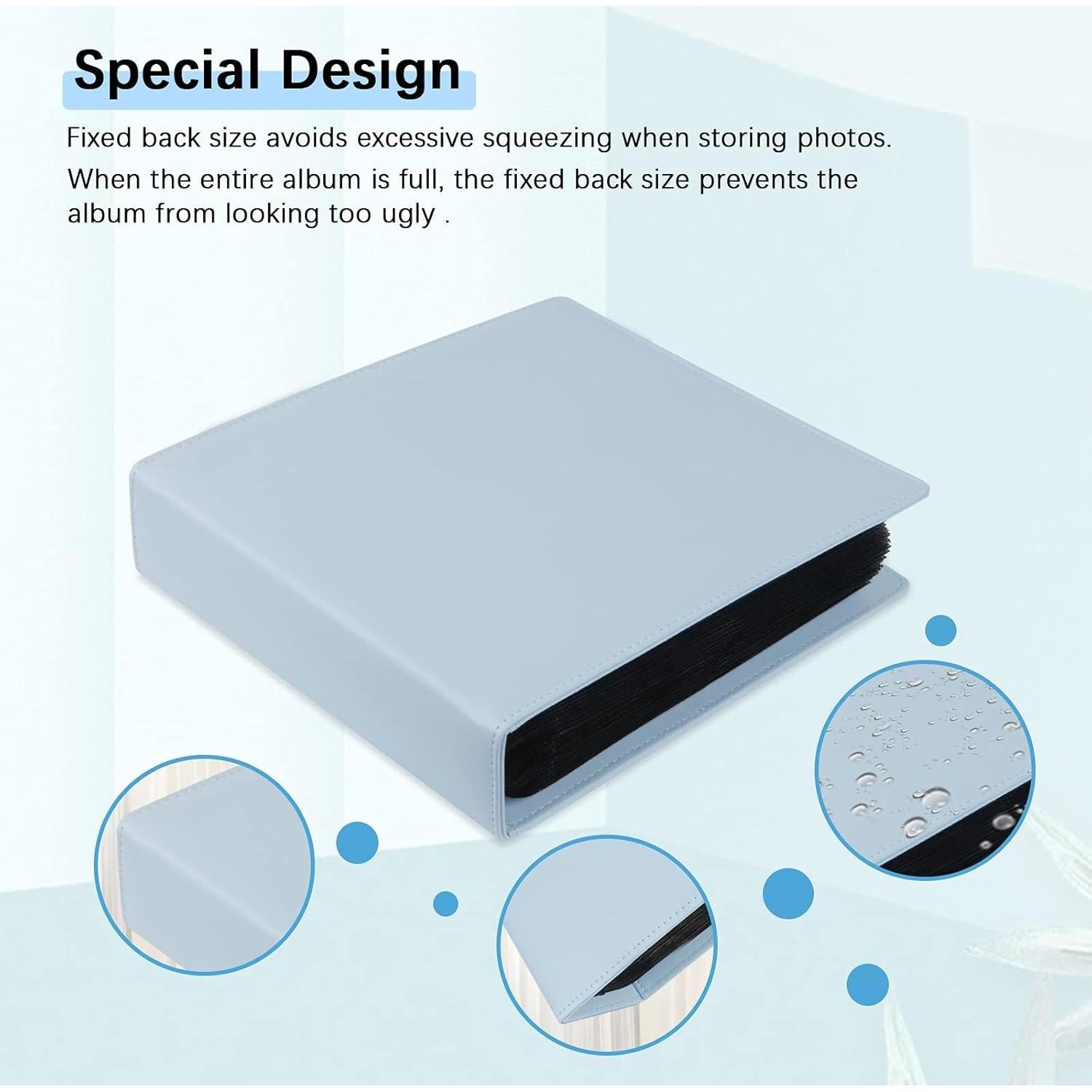 Álbum de Fotos Grande Ruibytree 192 Bolsillos Azul