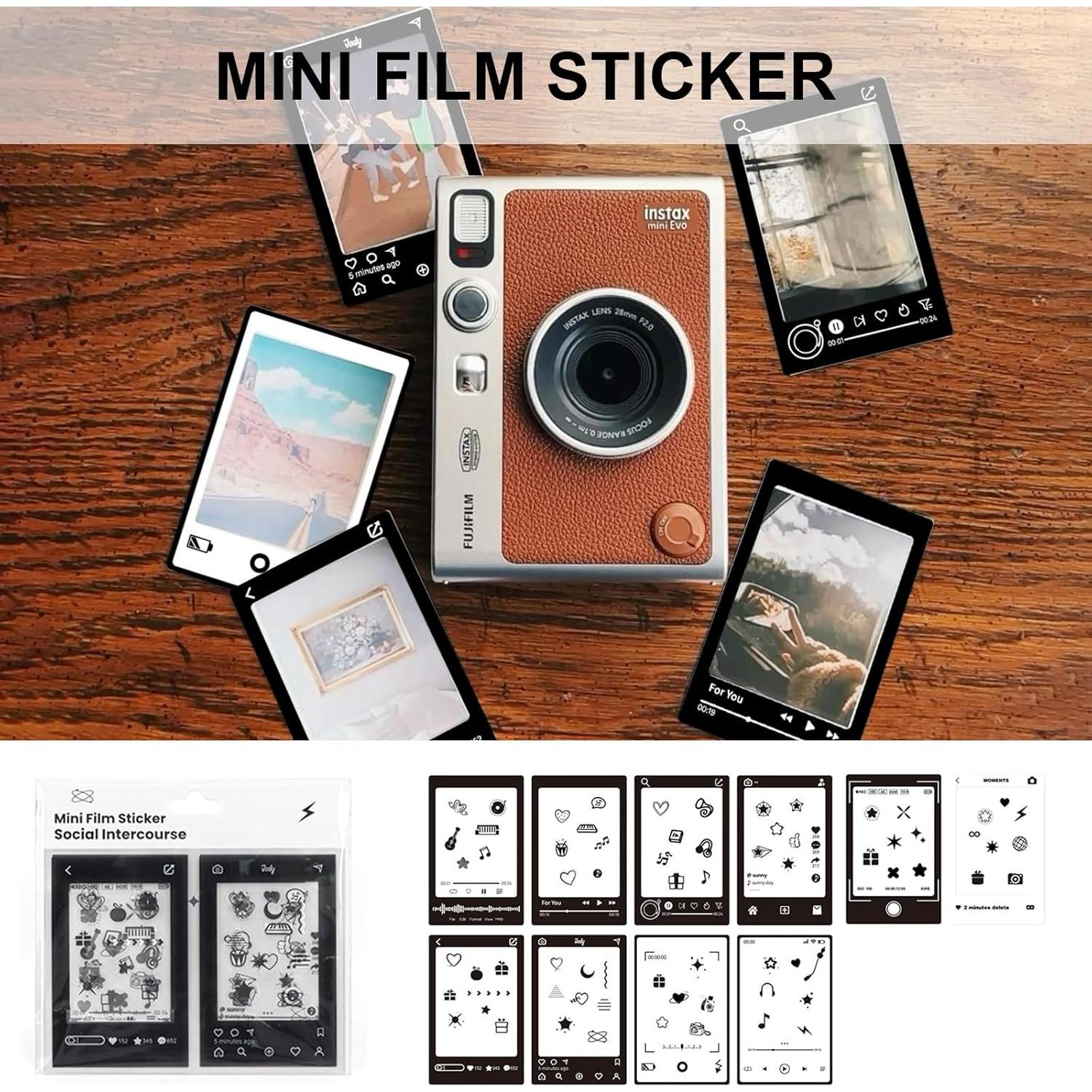 Pegatinas de borde WOGOZAN para fotos FujiFilm Instax Mini 60 pcs