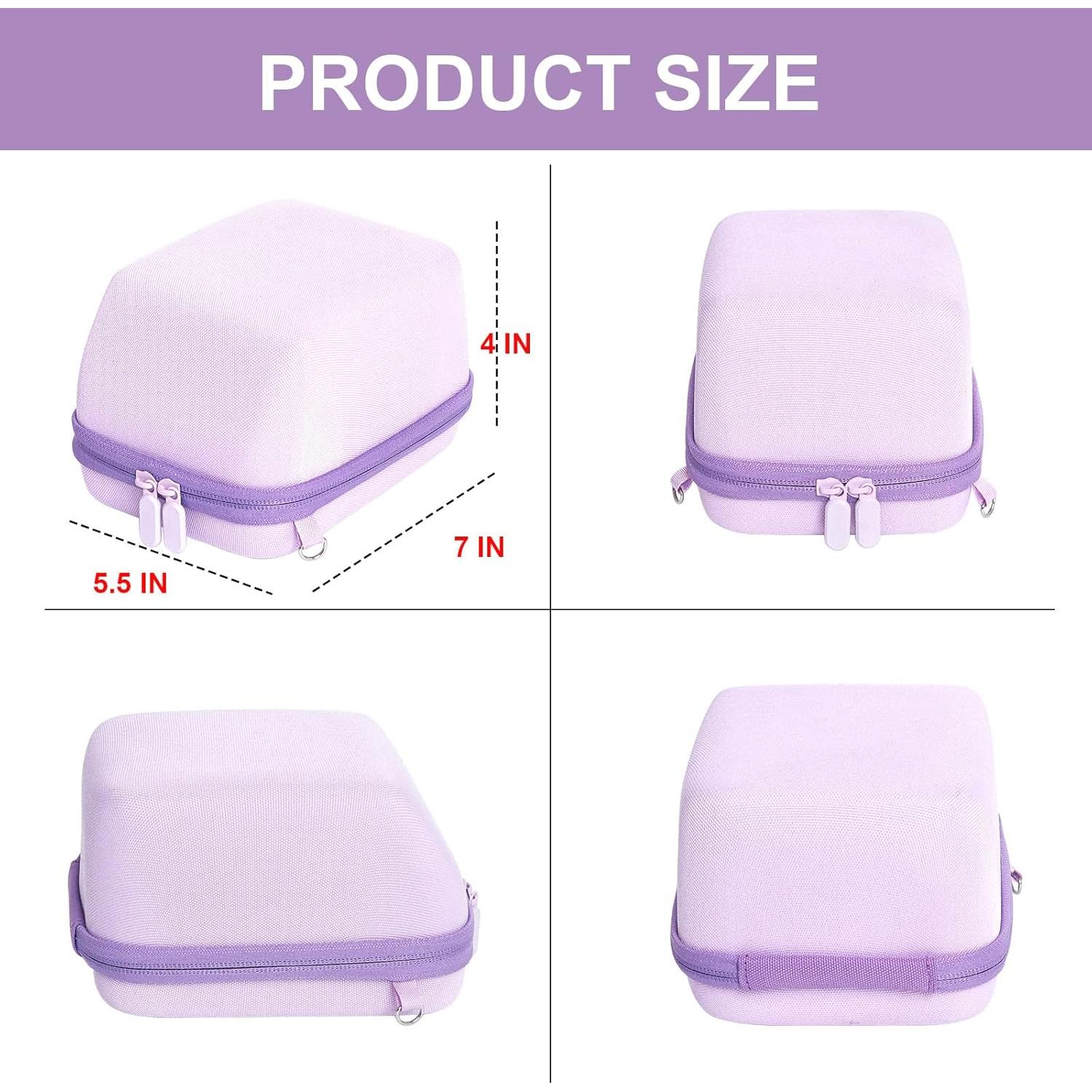 Funda Protectora CAIYOULE para Cámara Polaroid Now y Flip - Púrpura