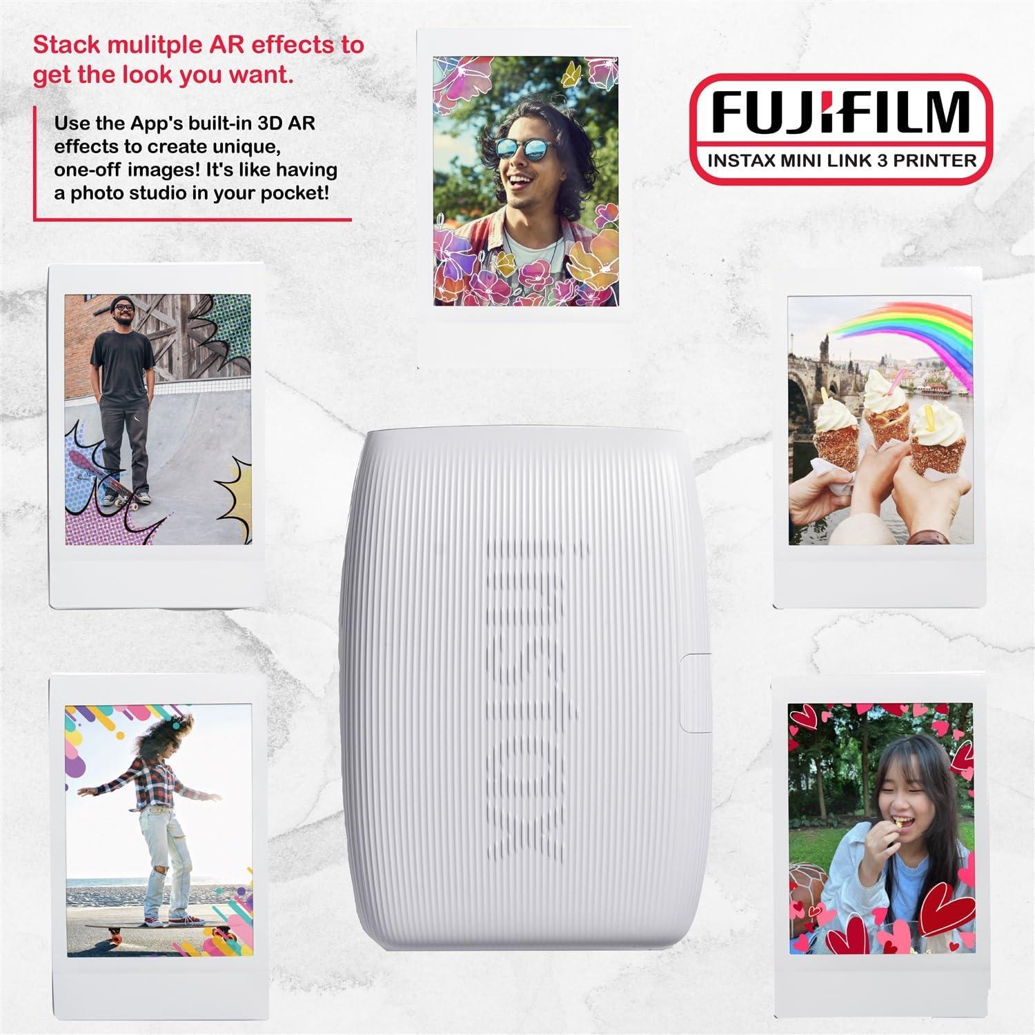 Impresora Fujifilm Instax Mini Link 3 + 20 Hojas Película