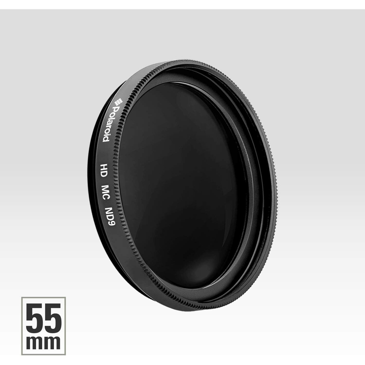 Filtro de Densidad Neutra Polaroid 55mm ND 0.9 para Cámaras