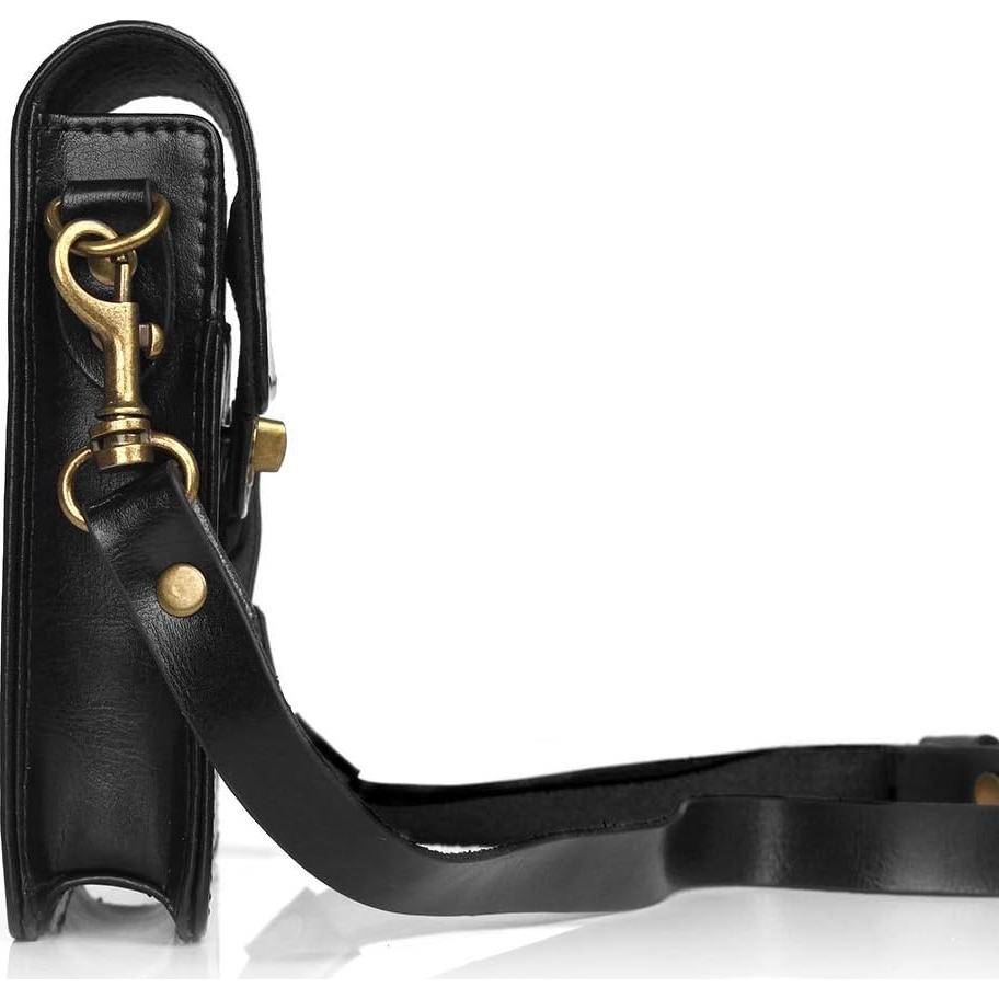 Funda de Cuero Genuino Polaroid Socialmatic - Negra