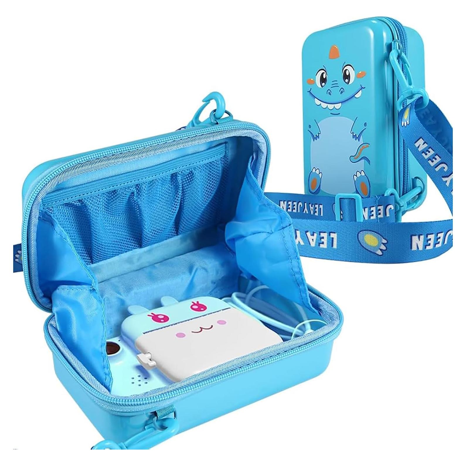 Funda de cámara Leayjeen para VTech KidiZoom Printcam - Azul