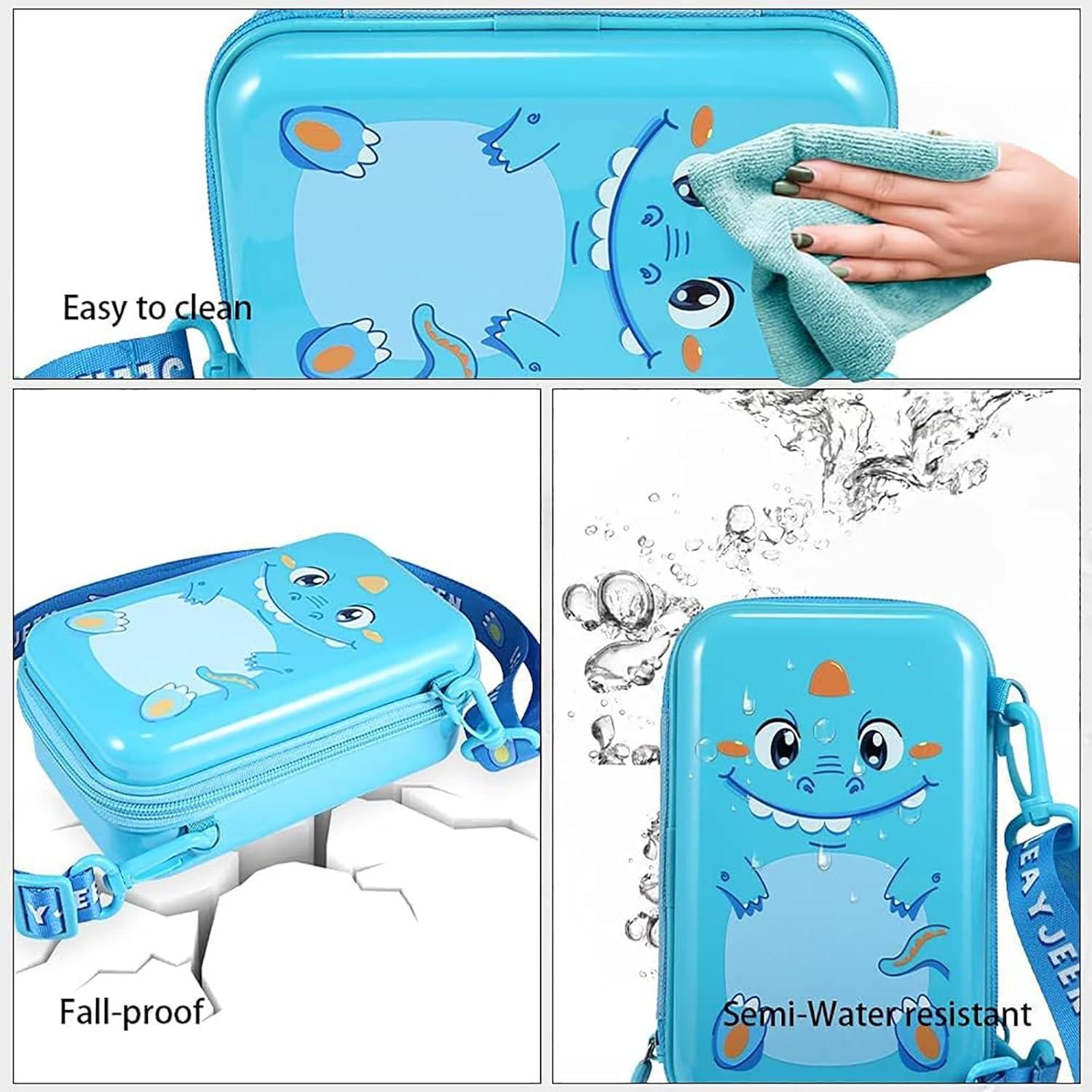 Funda de cámara Leayjeen para VTech KidiZoom Printcam - Azul