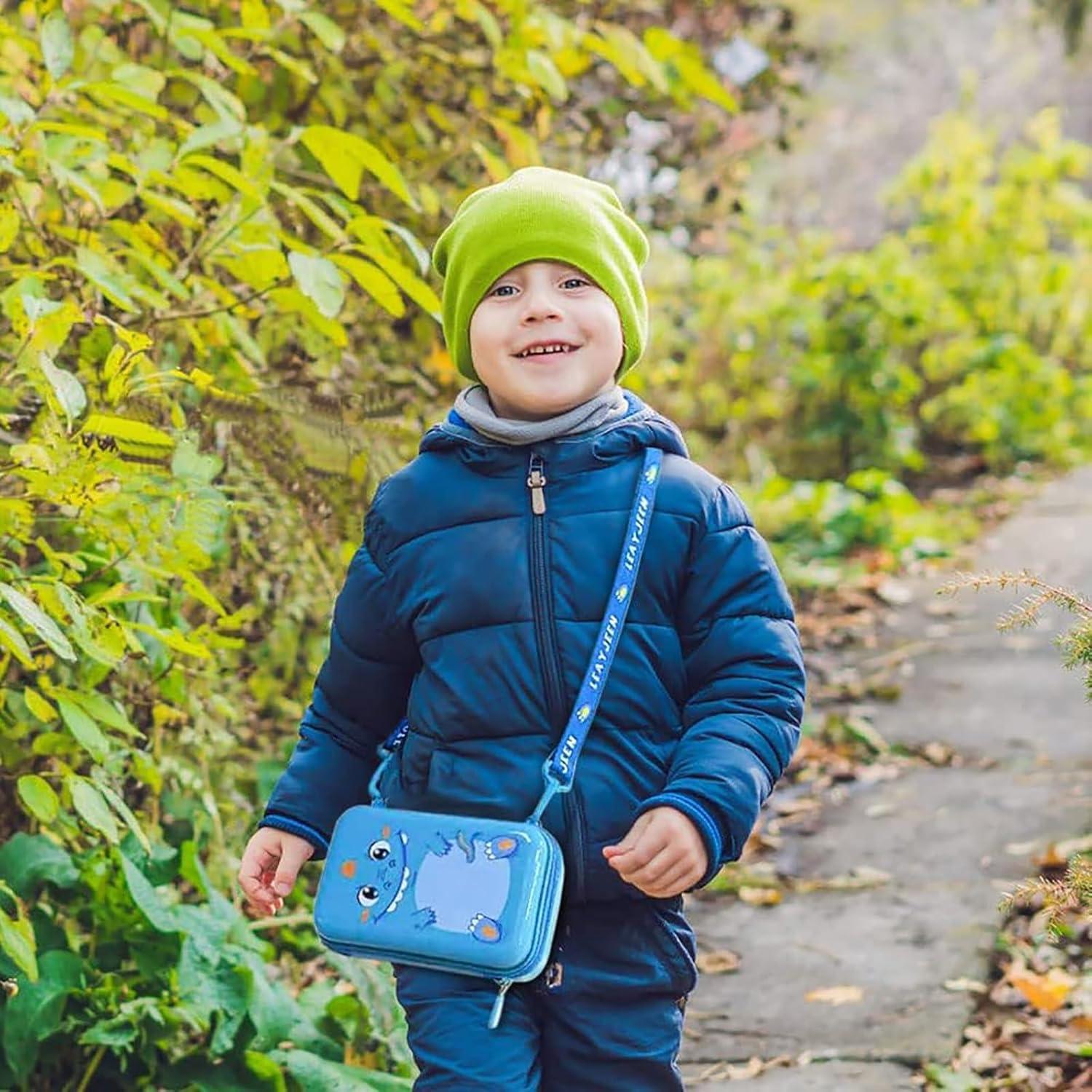 Funda de cámara Leayjeen para VTech KidiZoom Printcam - Azul