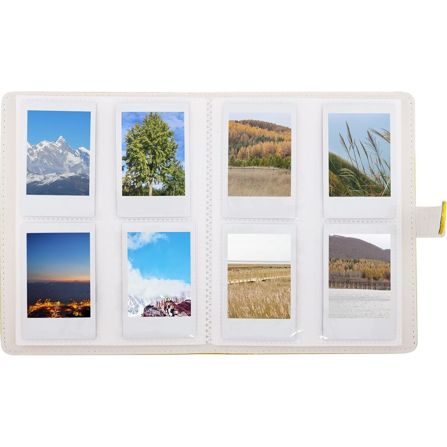 Álbum de fotos Hapeper 128 bolsillos para Fujifilm Instax Mini