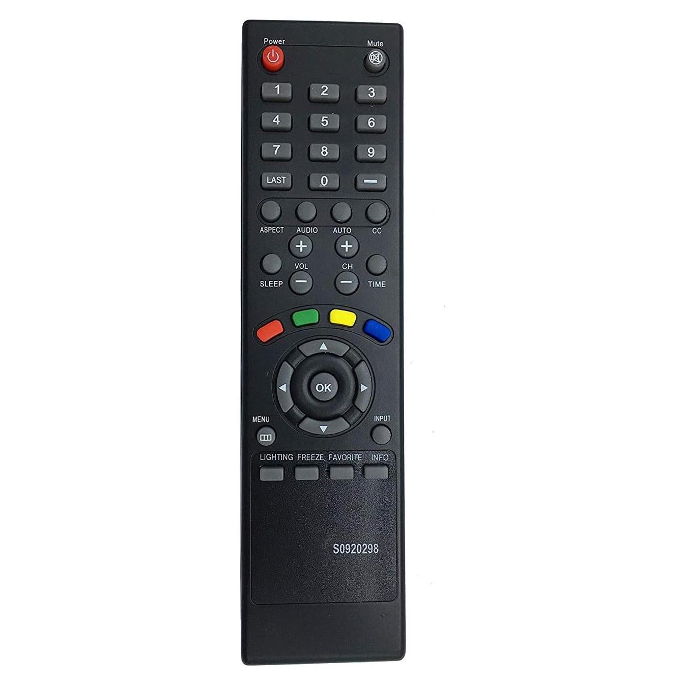 Control Remoto Reemplazo Polaroid S0920298 para Televisor