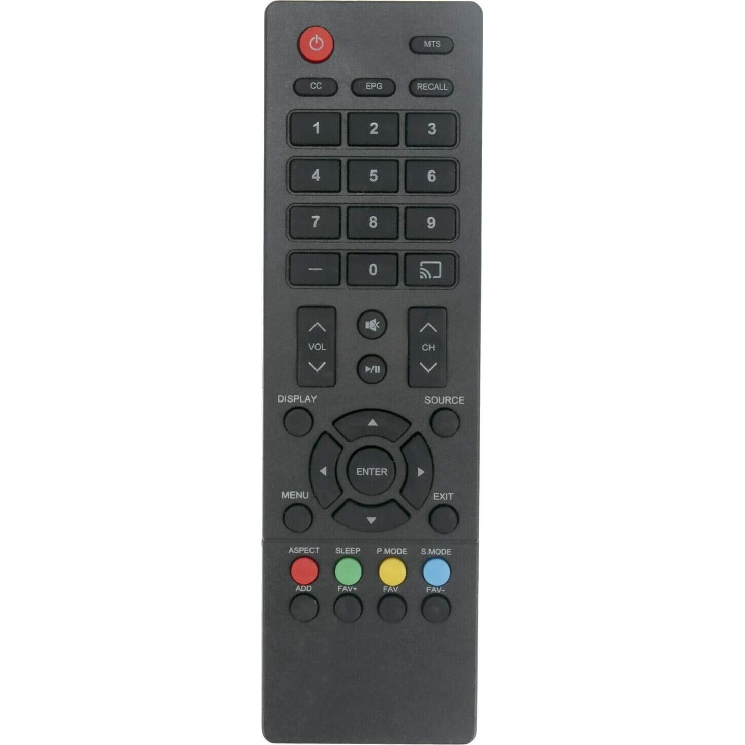 Control Remoto Reemplazo Polaroid 43GSR4100KL Sin Configuración