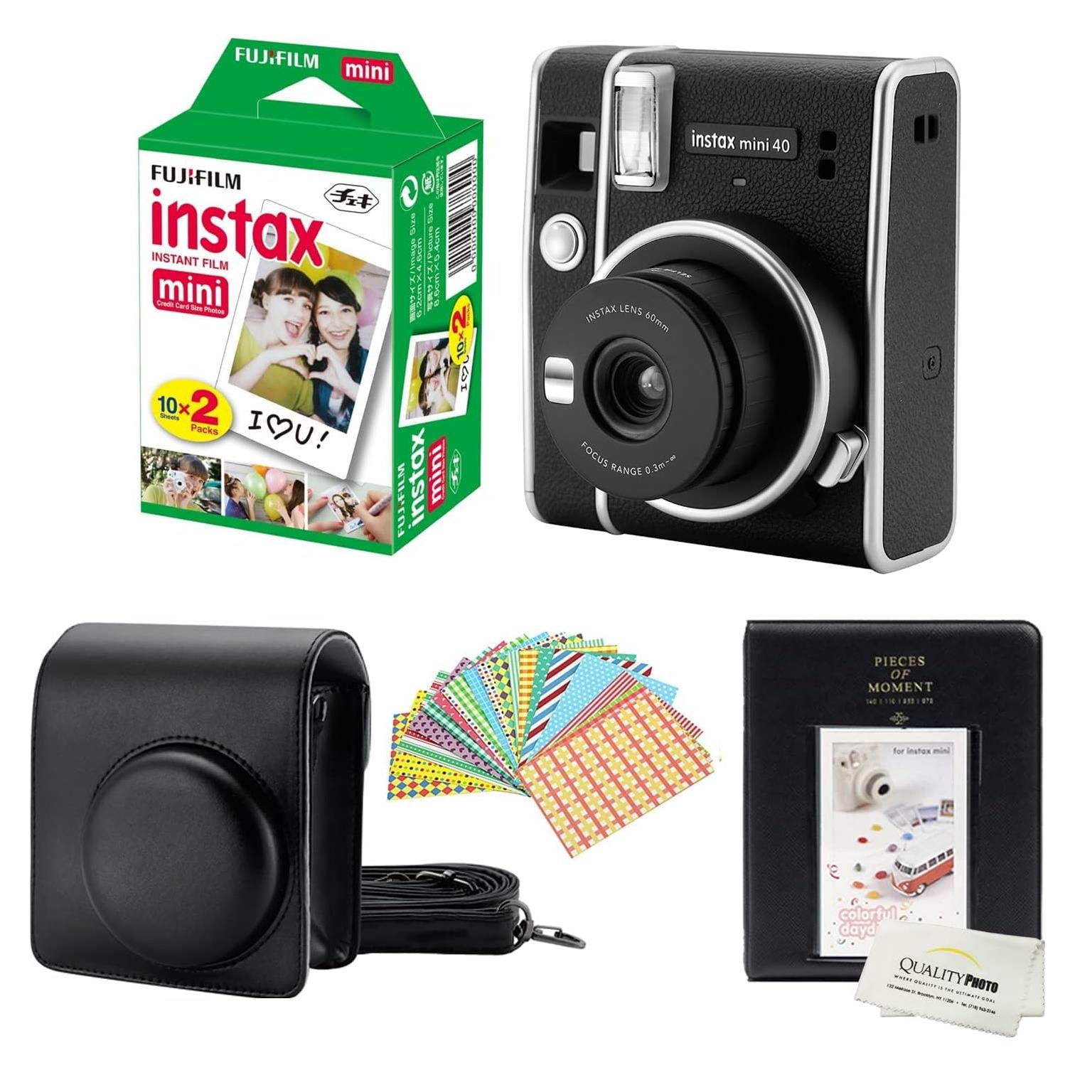Cámara Instantánea Fujifilm Instax Mini 40 + Accesorios