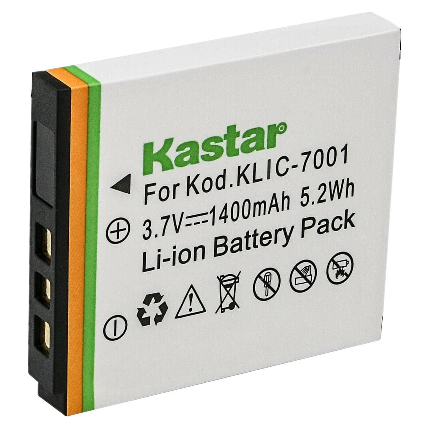Batería Kastar 1-Pack Litio-ion 1400mAh para Polaroid y más
