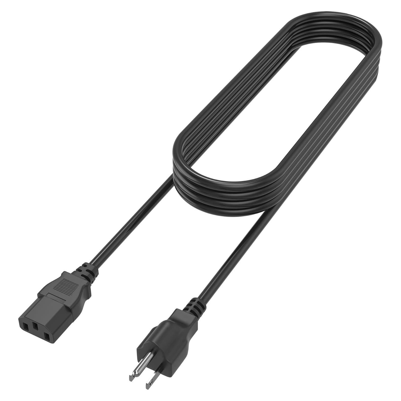 Cable de Alimentación AC 1.5m UL Polaroid TDX-02610B TDX-03211C