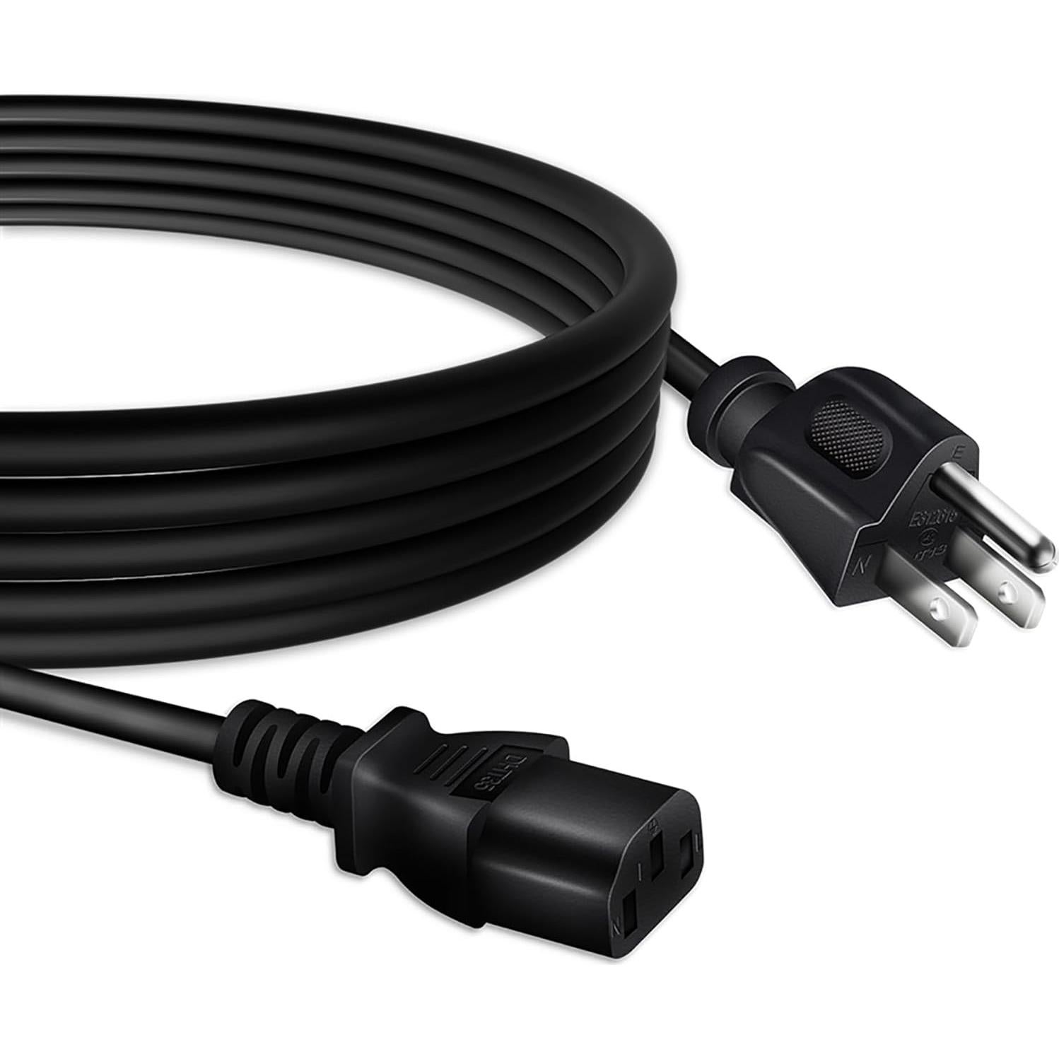 Cable de Alimentación AC 1.5m UL Polaroid TDX-02610B TDX-03211C