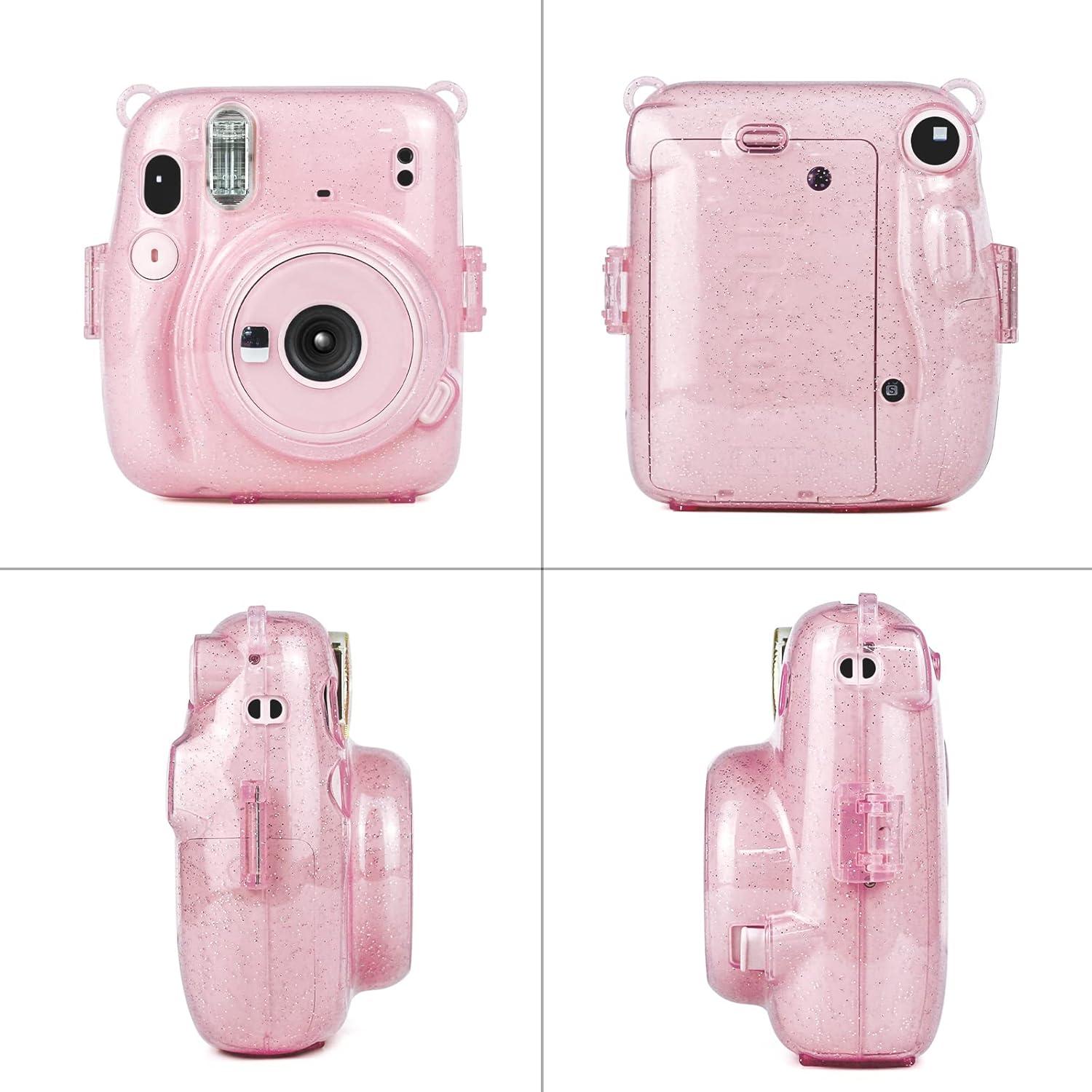 Funda Protectora MOSISO para Cámara Instax Mini 11 Rosa