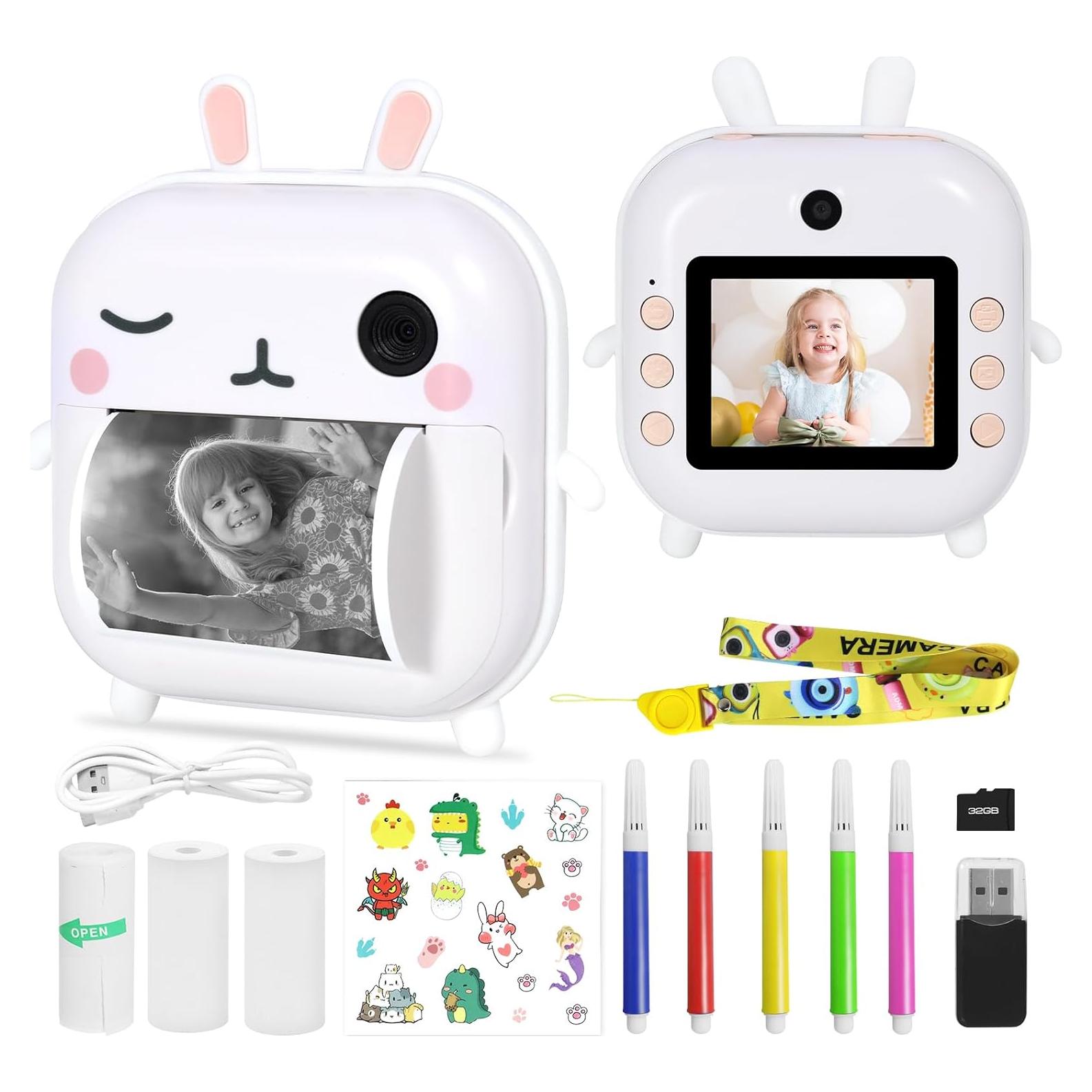 Cámara Instantánea AURTEC M2 para Niños 48MP Video HD