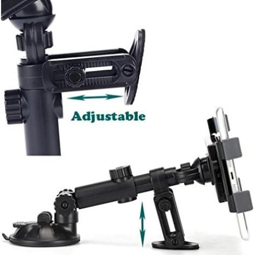 Soporte de Tablet para Coche ANSEWIRELESS Ajustable Negro