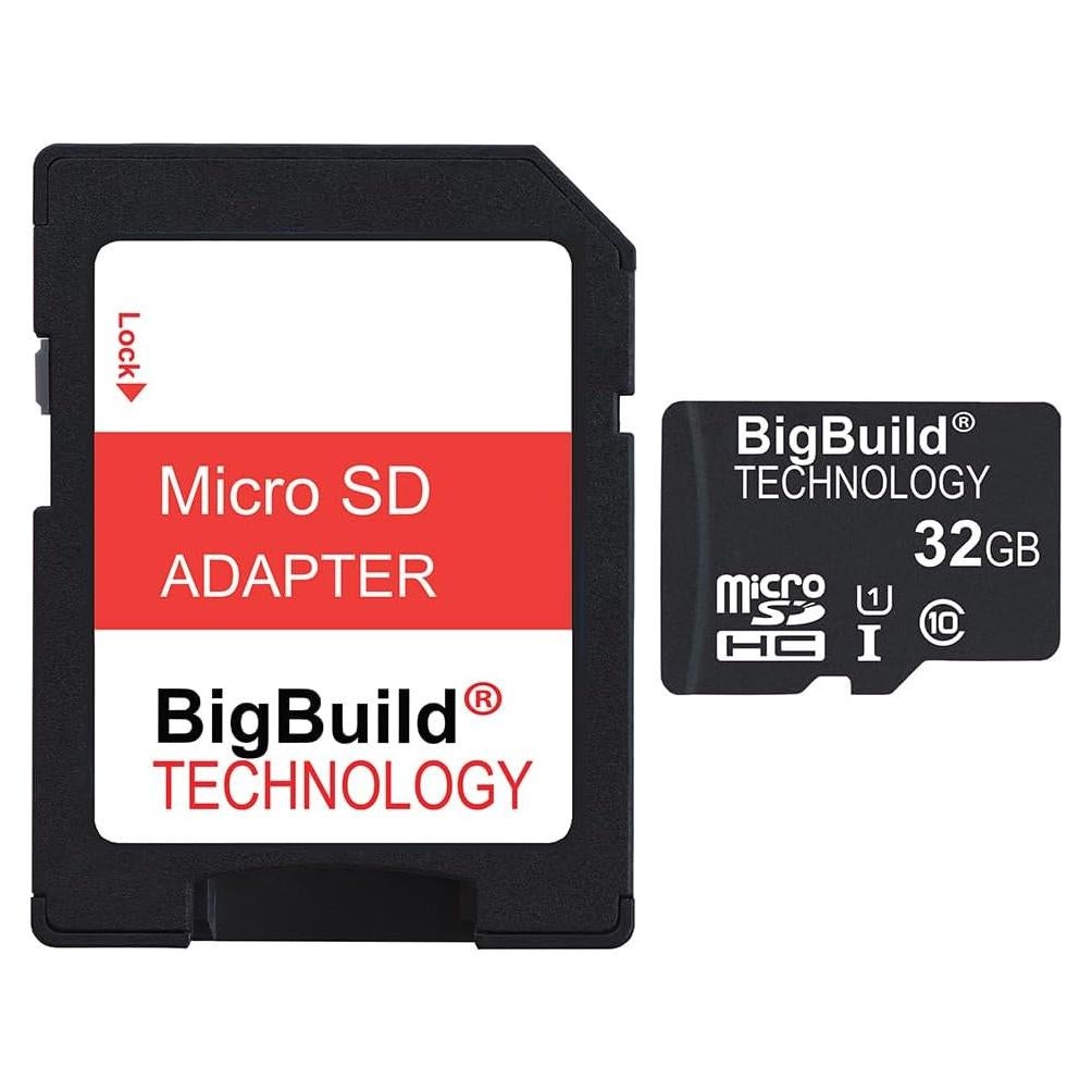 Tarjeta de Memoria microSDHC 32GB 80MB/s BigBuild para VTECH