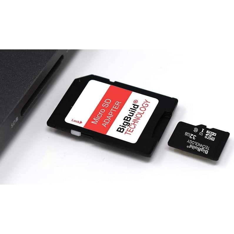 Tarjeta de Memoria microSDHC 32GB 80MB/s BigBuild para VTECH