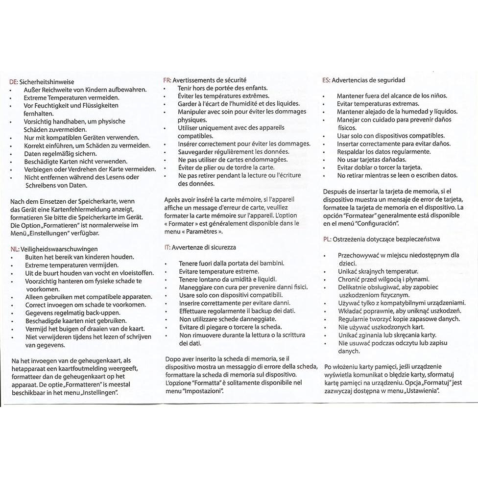 Tarjeta de Memoria microSDHC 32GB 80MB/s BigBuild para VTECH