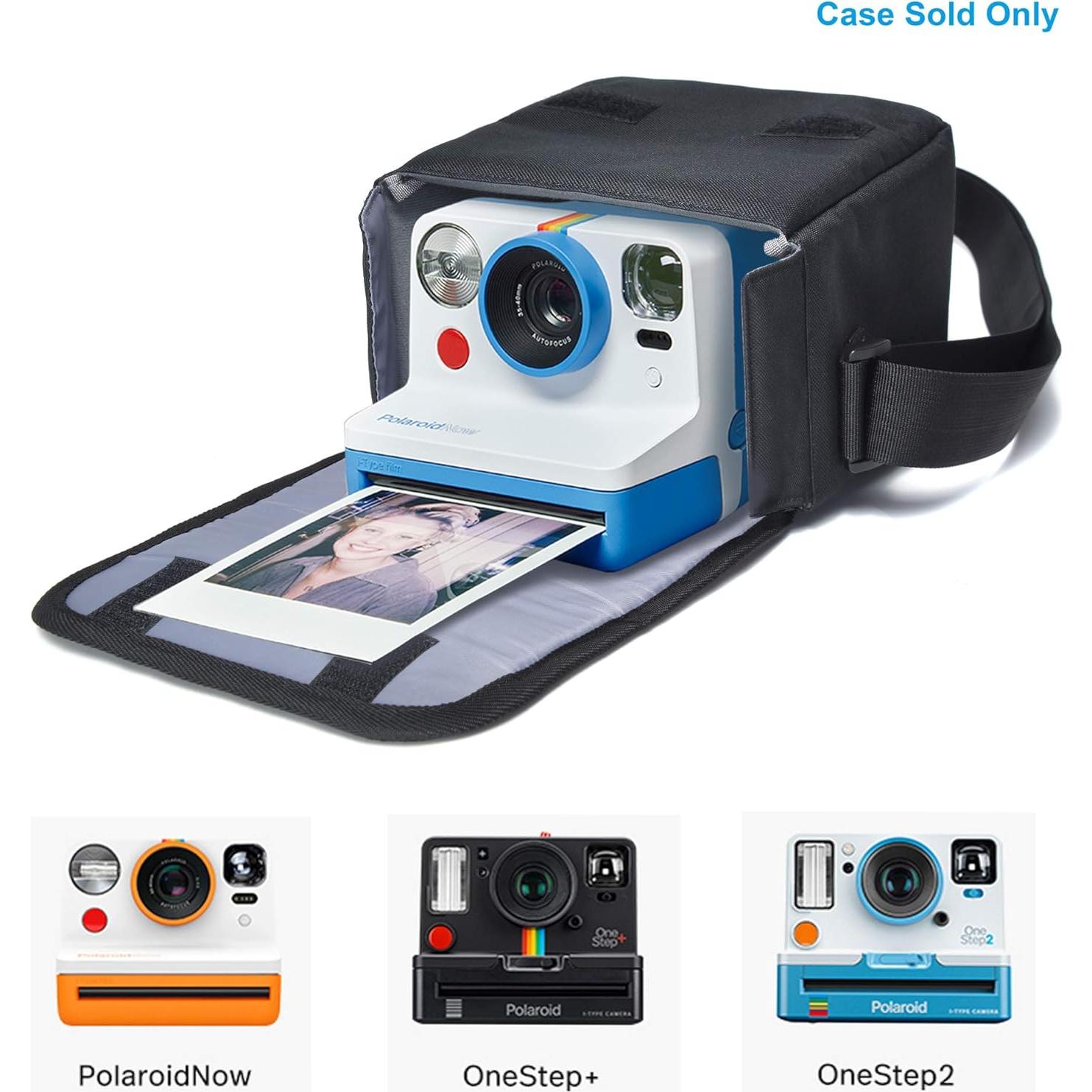 Bolsa de Cámara Cwatcun para Polaroid Now I-Type Negra